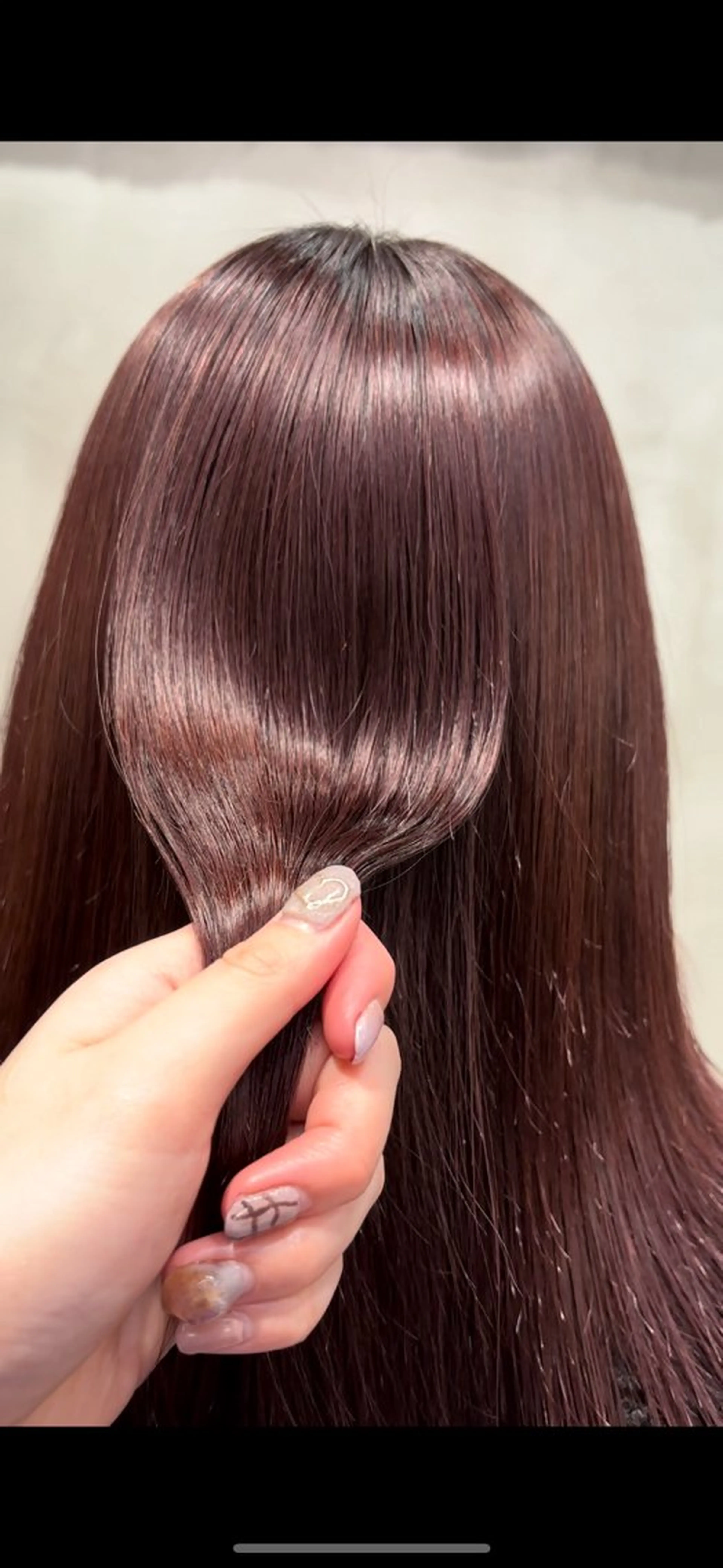 ミディアム 酸性ストレート 縮毛矯正 The Path ARENのヘアスタイル