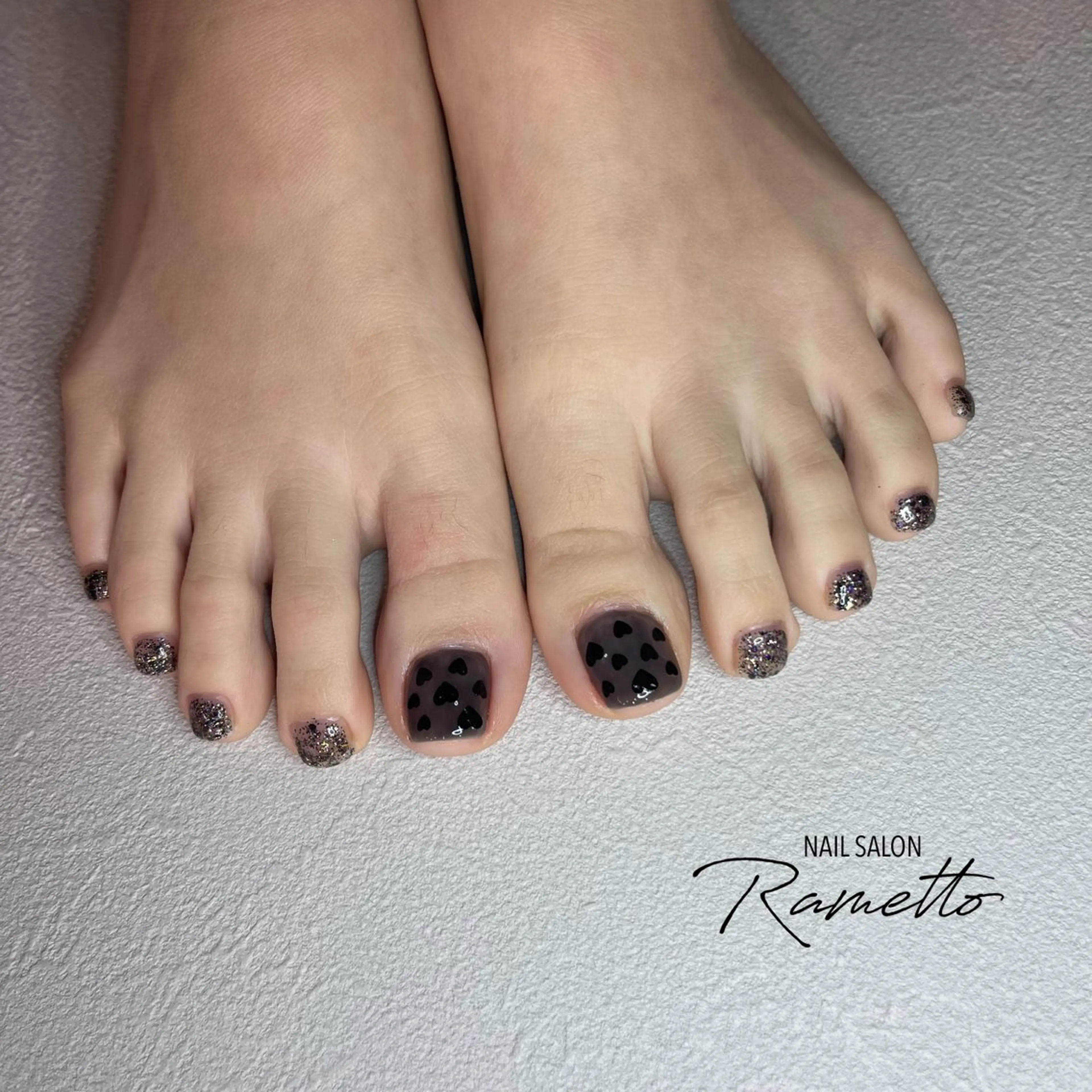 ネイル フットネイル NAILSALON Ramettoのネイルデザイン