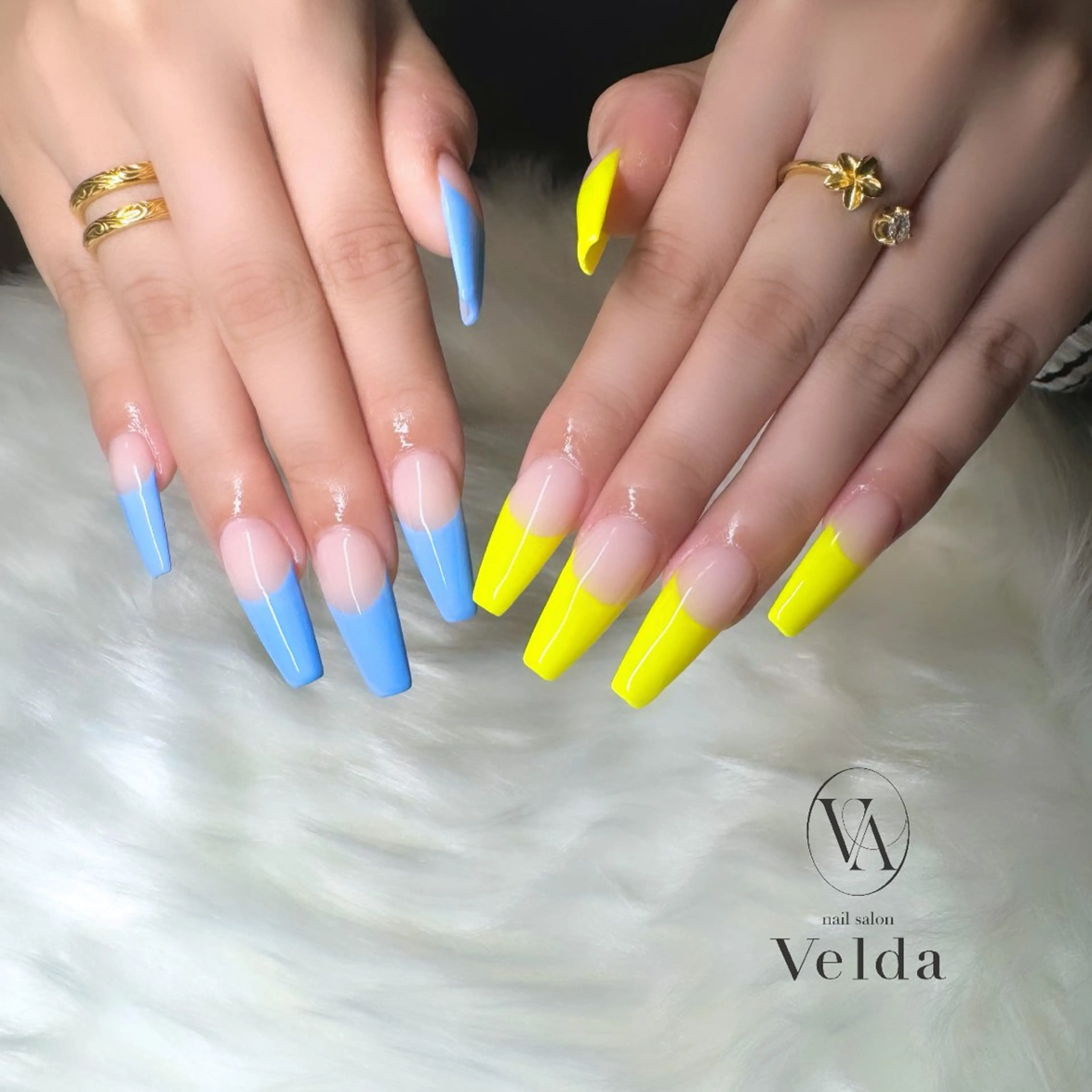 ネイル フレンチネイル 💎スカルプ💎 Velda(ベルダ)のネイルデザイン