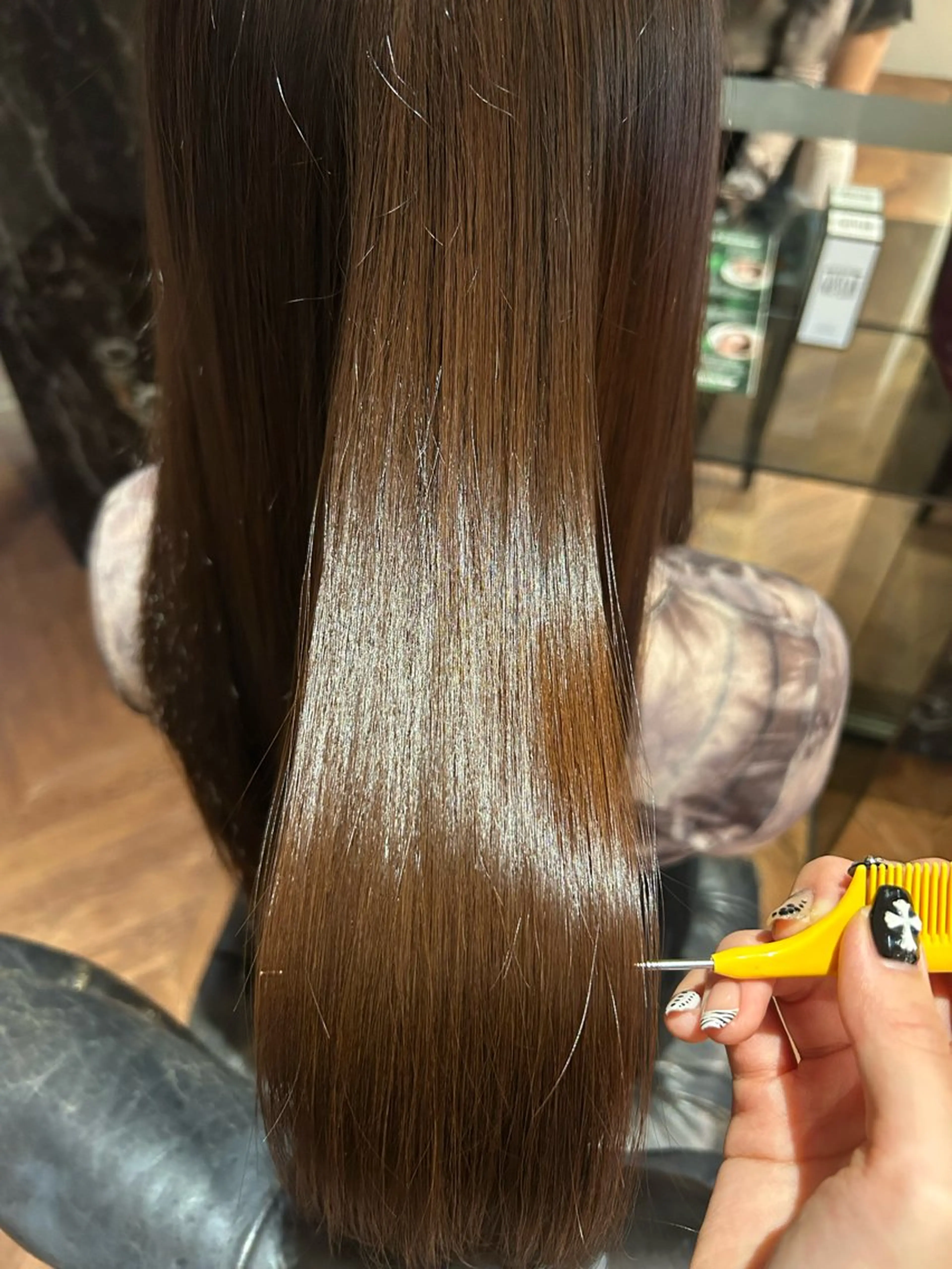 縮毛矯正🌀➕クイックトリートメント🥣 ͗ ͗の写真