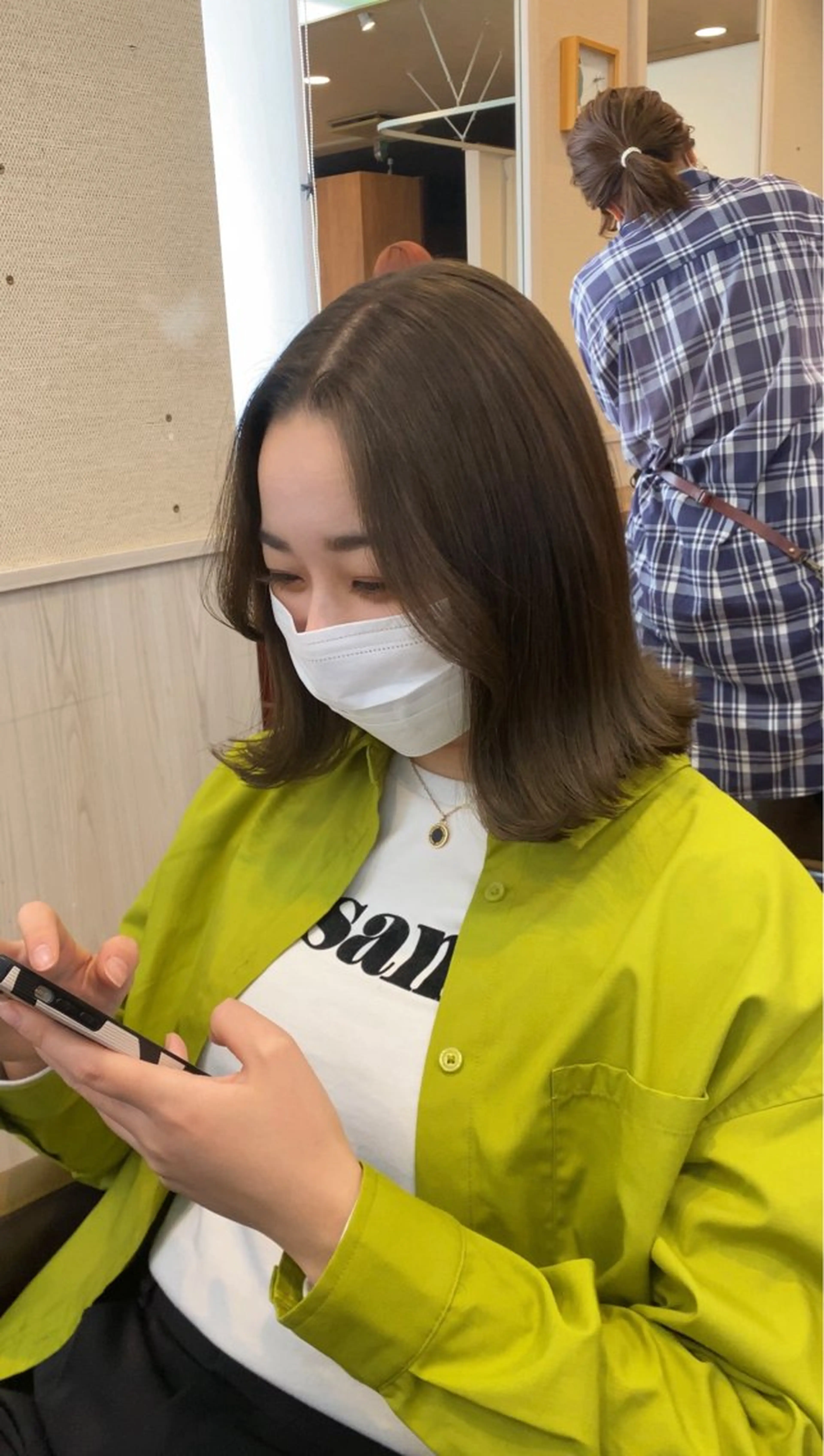 ショート カット ヘアカラー トリートメント NUMBER 天王寺YUYAのヘアスタイル
