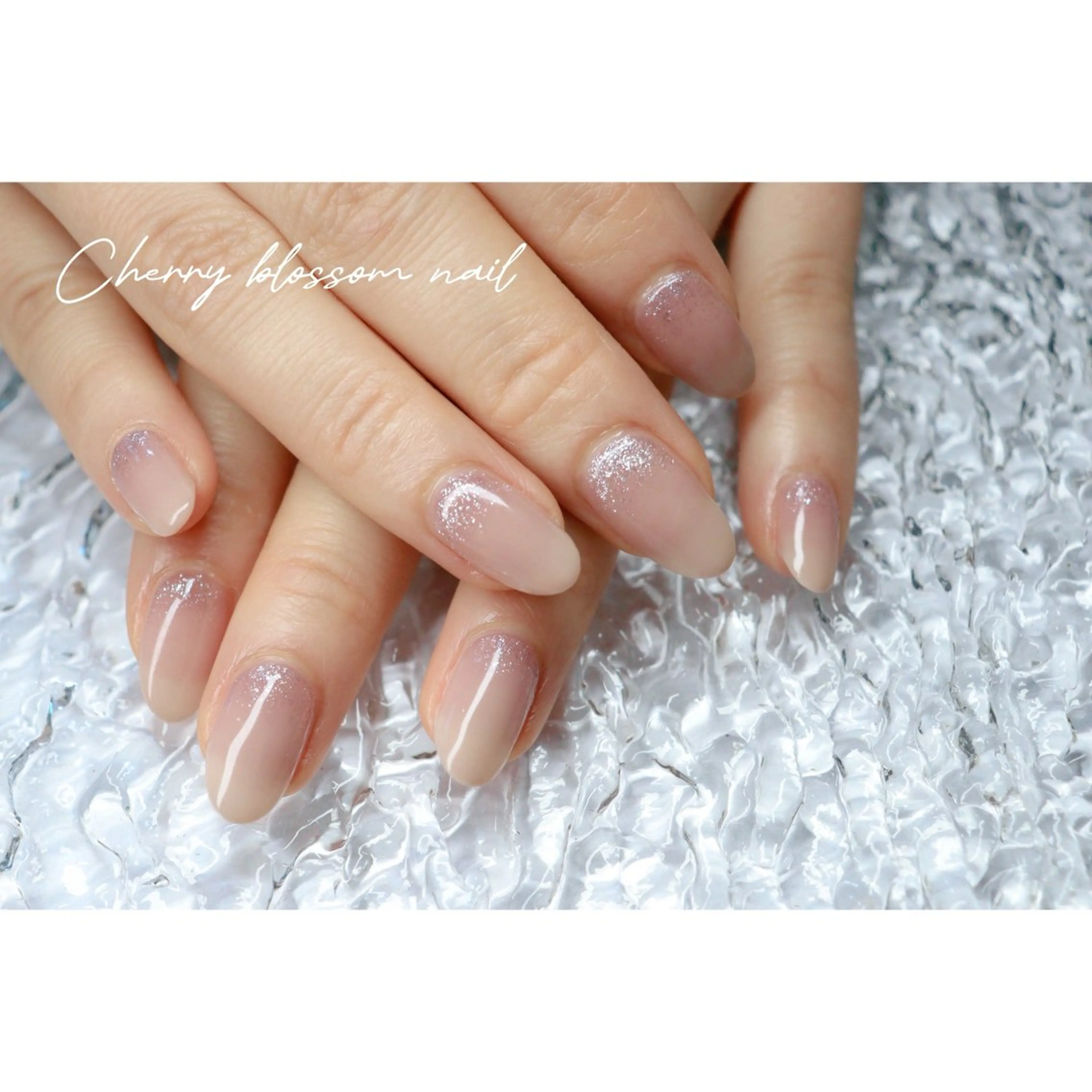 ネイル 桜ネイル オフィスネイル ハンドネイル ハンドケア mapple nailのネイルデザイン