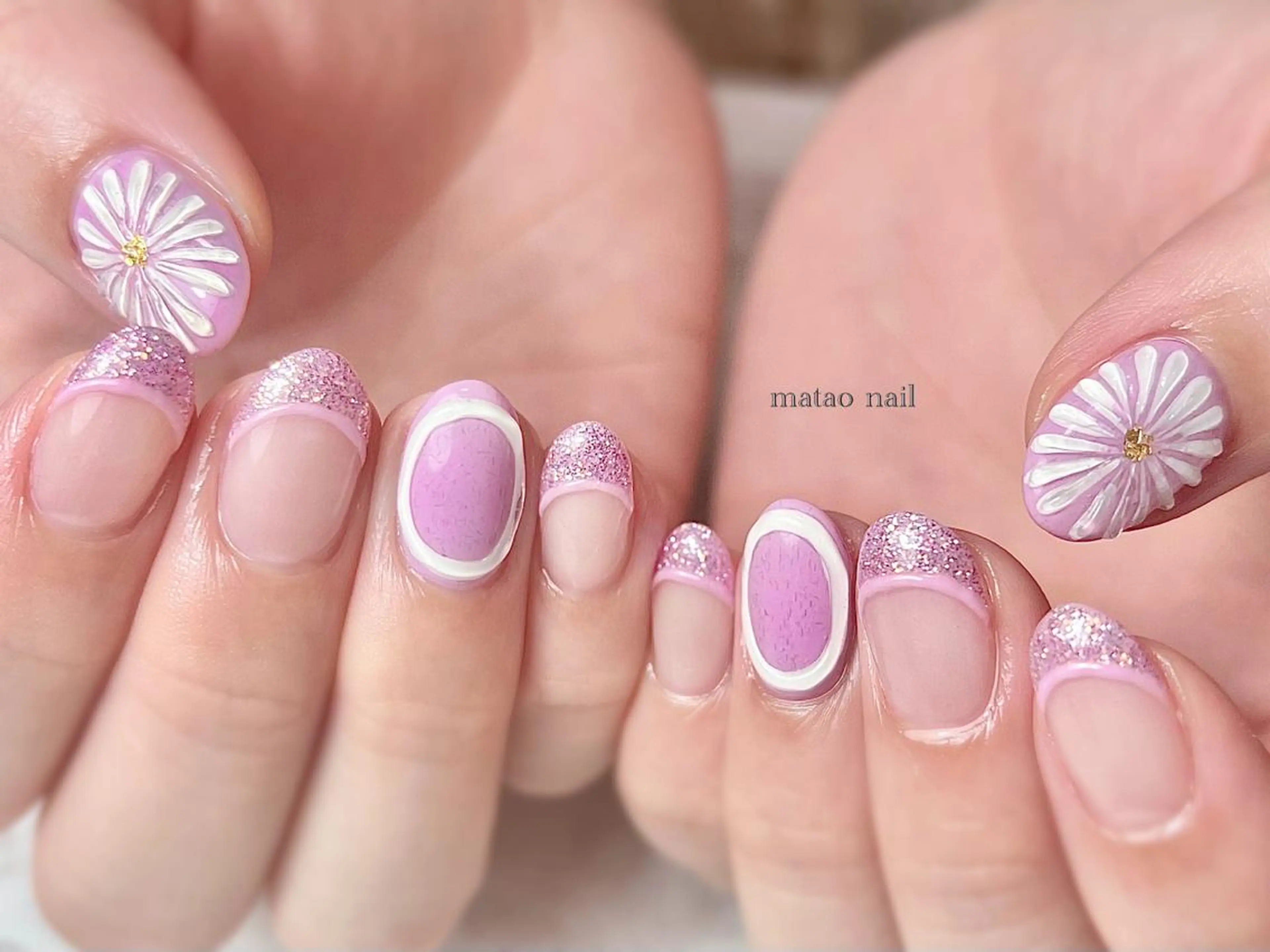 ネイル ハンドネイル フットネイル matao nailのネイルデザイン