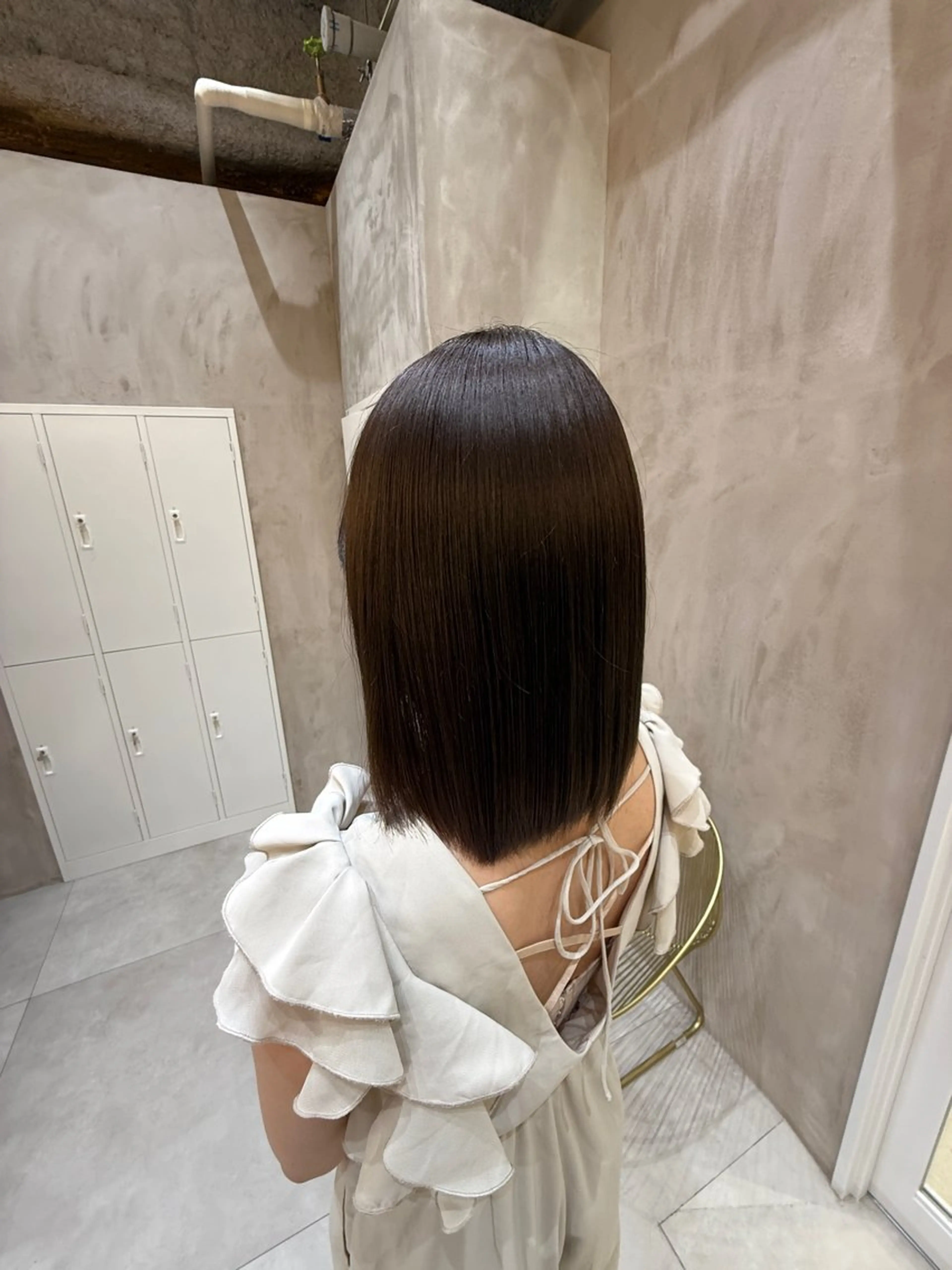 ミディアム ヘアカラー トリートメント ✨赤味消しカラー✨ 韓国ヘア/古川恭平のヘアスタイル