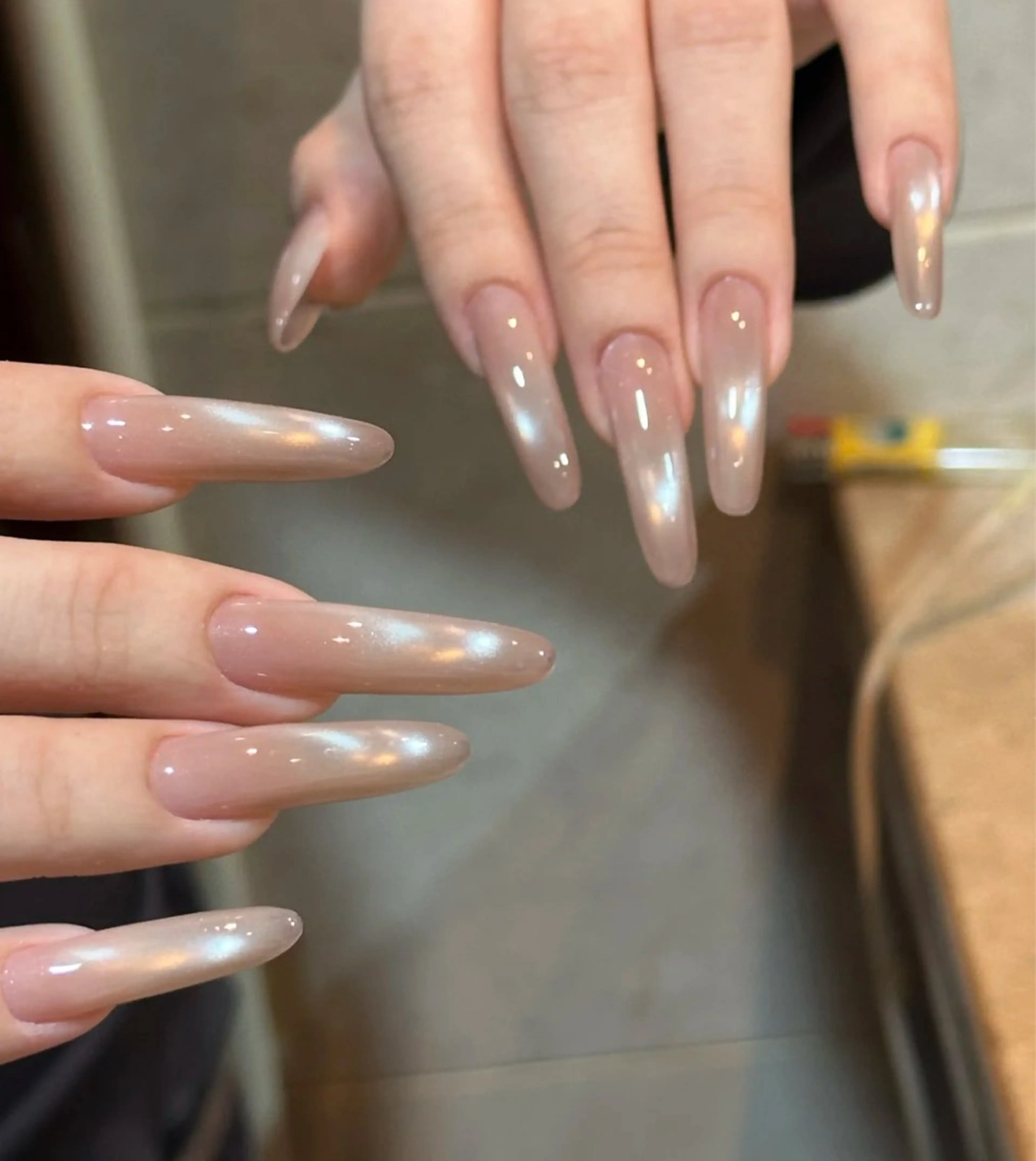 ロング ハンドネイル FLORA NAIL SALON 黄兪榕のネイルデザイン