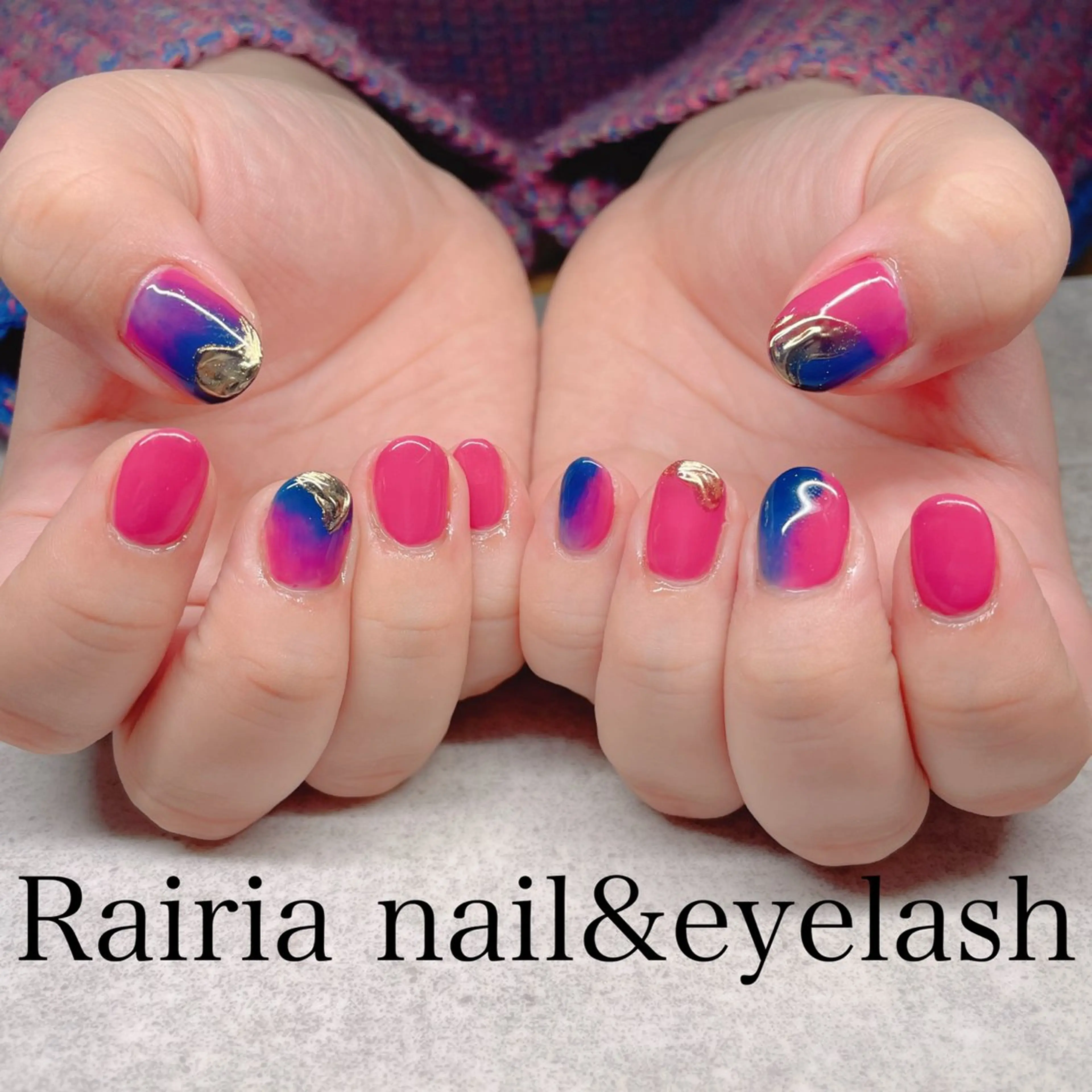 ネイル 持ち込み ハンドネイル Rairia nail&eyelash小岩店所属・Rairianail 小岩店のネイルデザイン