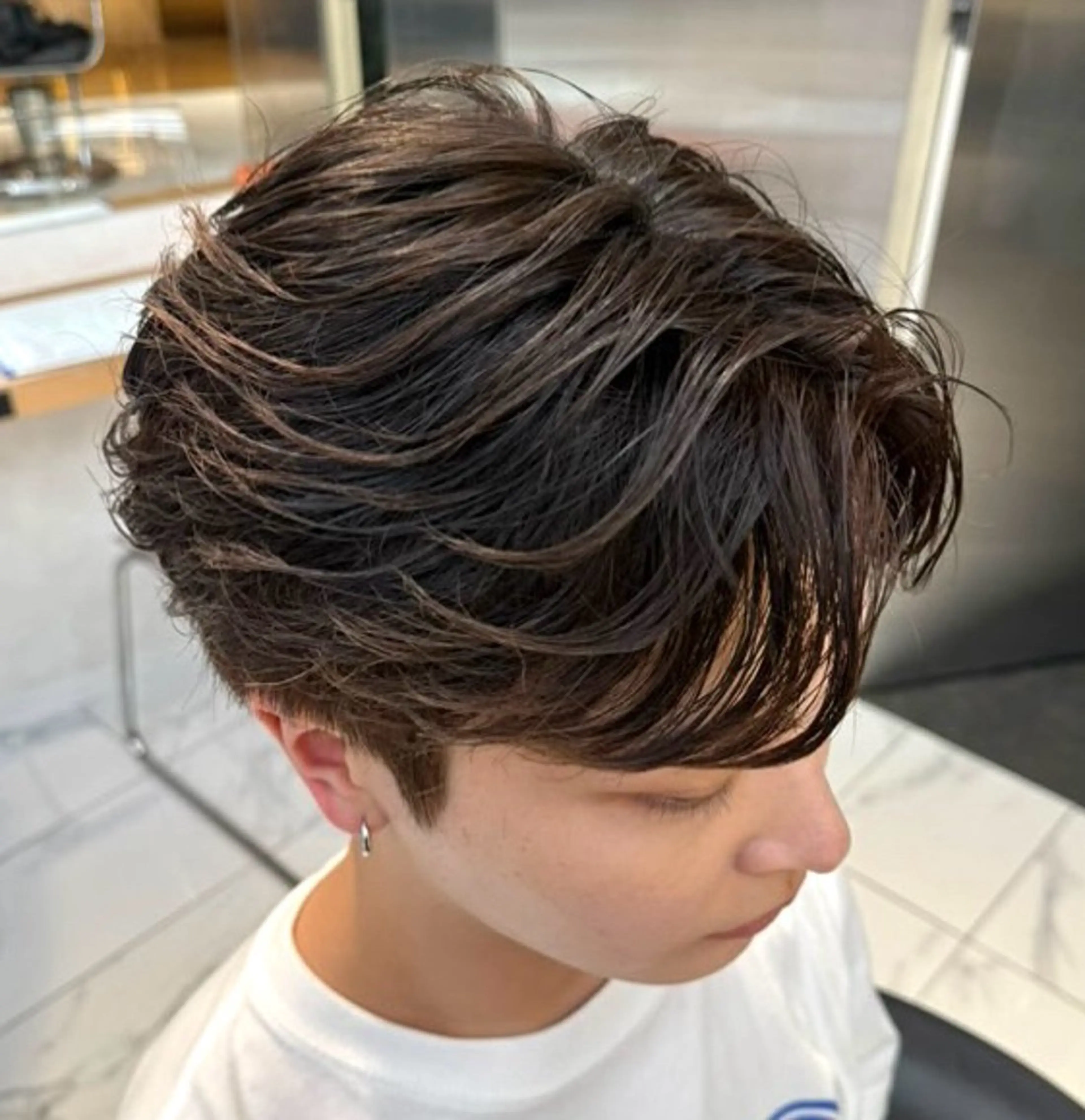 フェザーパーマ+TOKIOトリートメント メンズ限定の写真