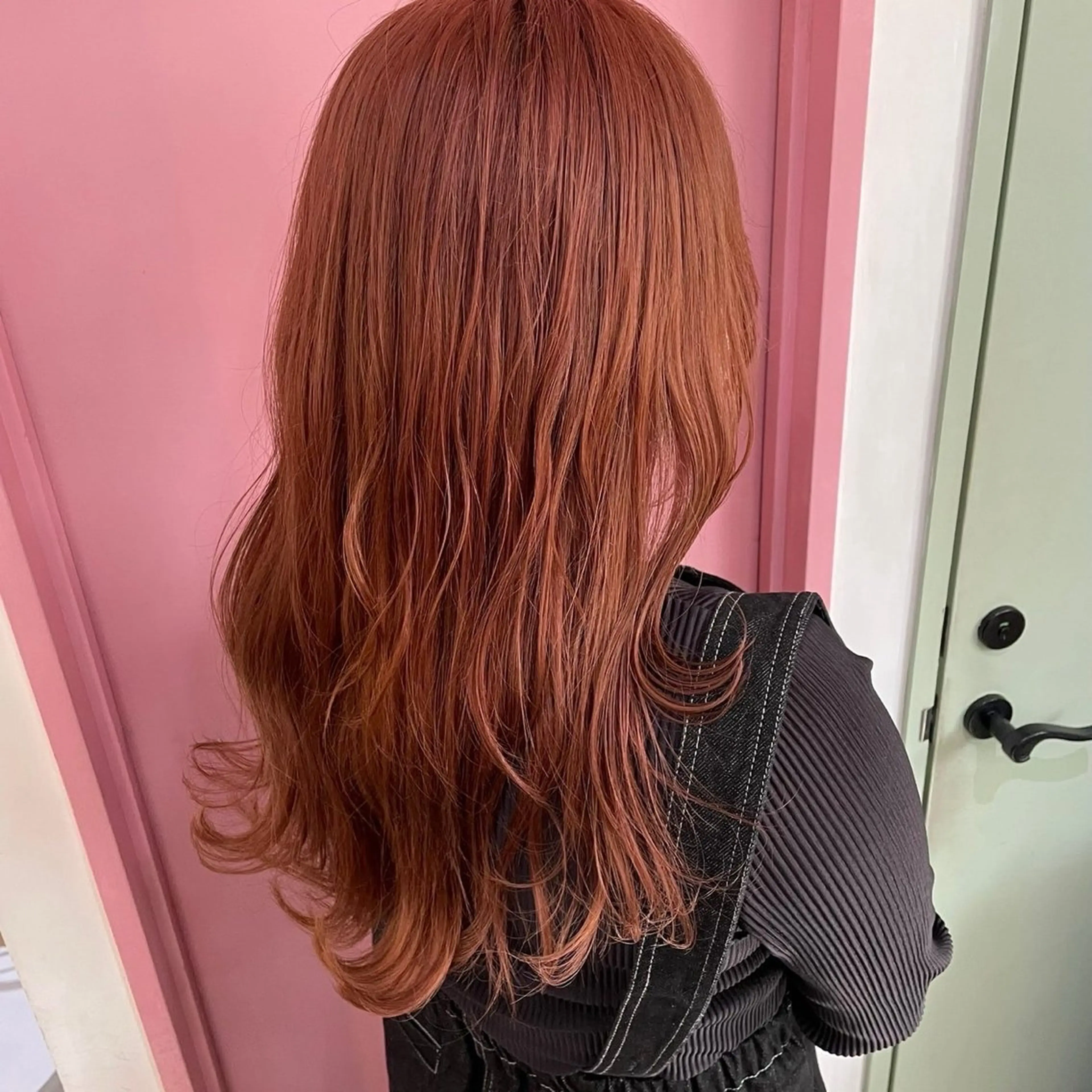 ロング カラー モデル募集中‎🤍 山崎妃香のヘアスタイル