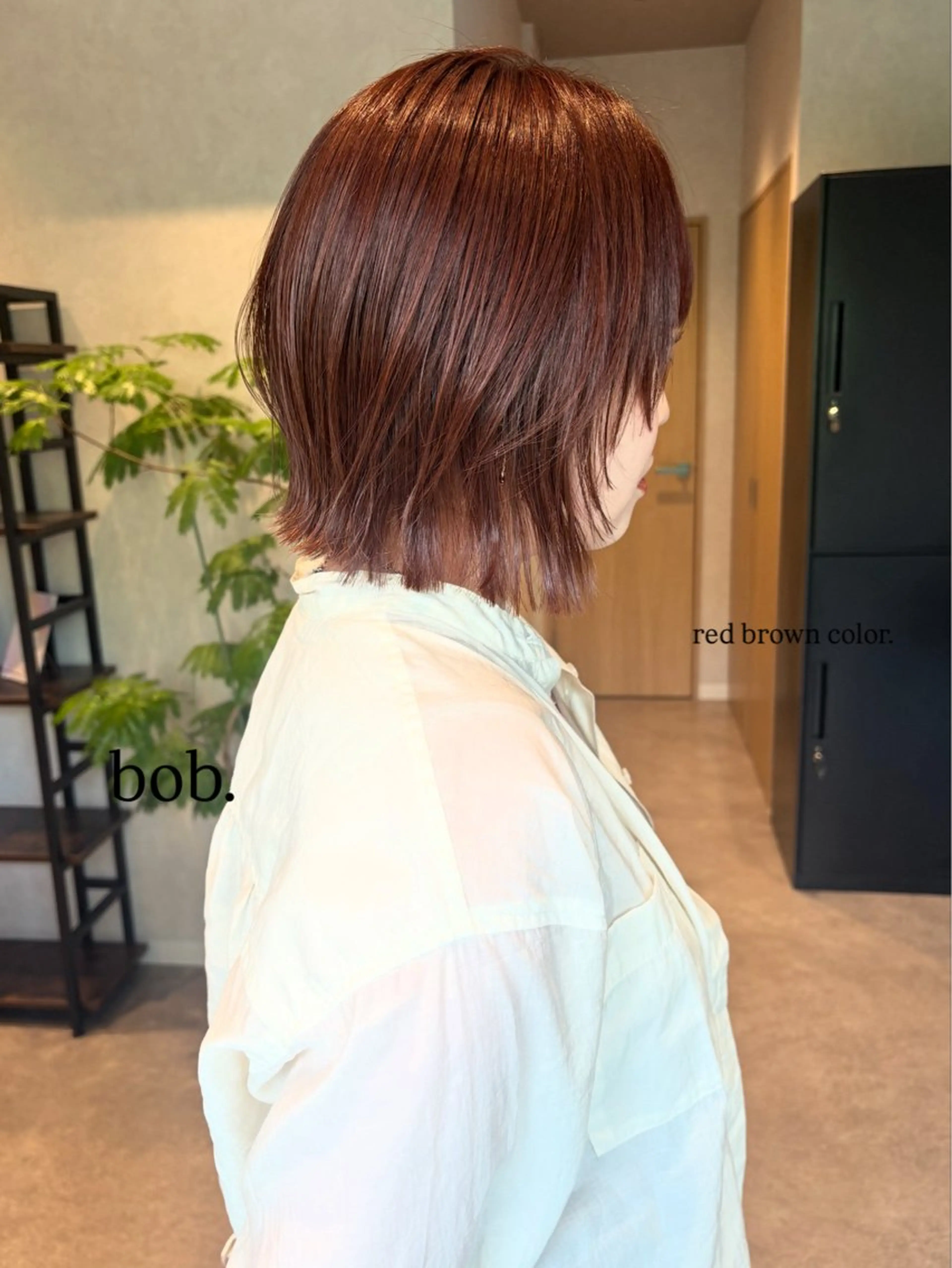 ショート 切りっぱなしボブ ショートボブ ボブレイヤー ボブ 顔まわりレイヤー カット ヘアカラー トリートメント 【ボブ/個室サロン】 癒し空間mimuraのヘアスタイル