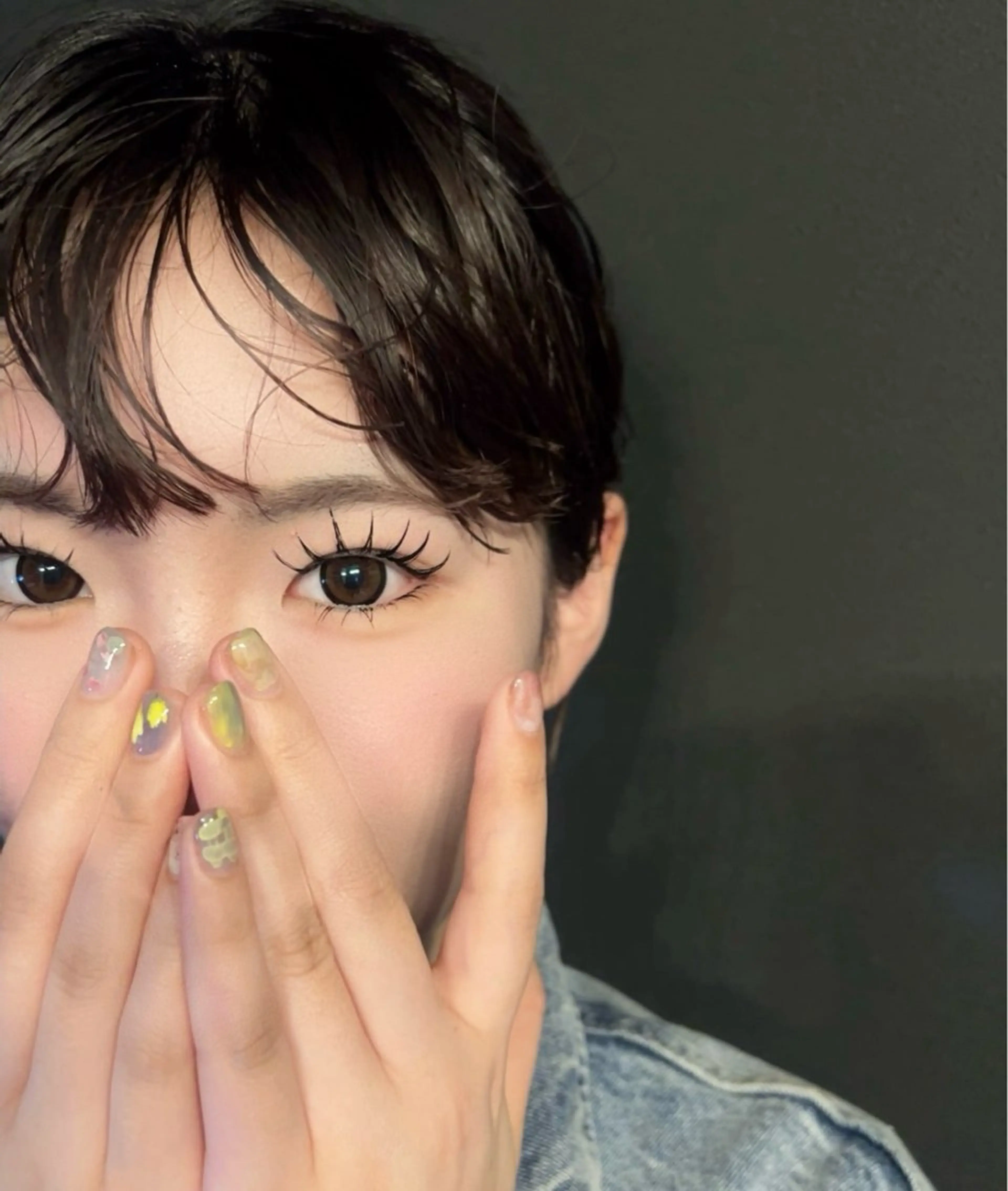 マツエク・マツパ フラットラッシュ eyelashsalon I:belle by BINEL所属・I:belle ひよりのマツエク・マツパデザイン