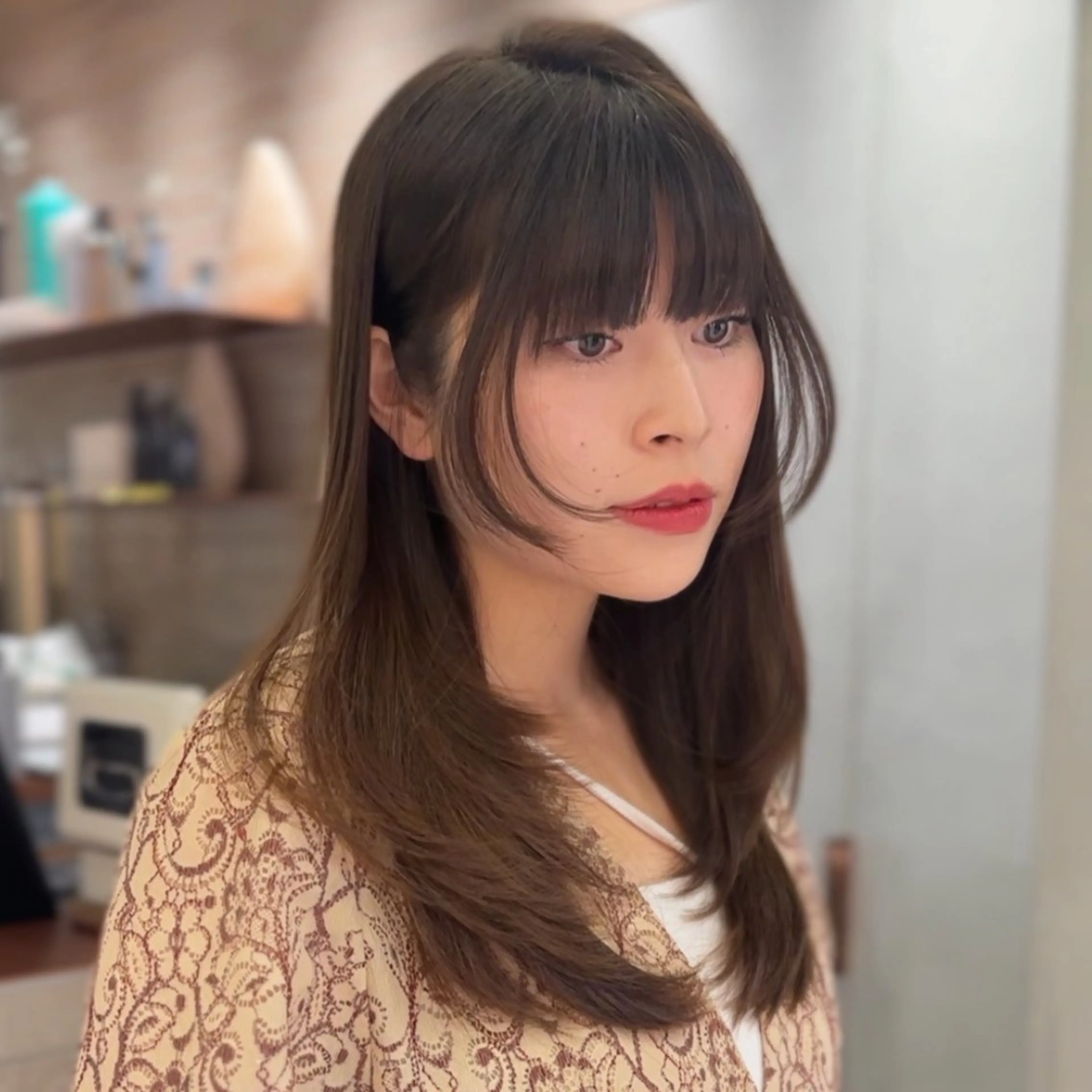 似合わせカット＋髪質改善トリートメントの写真