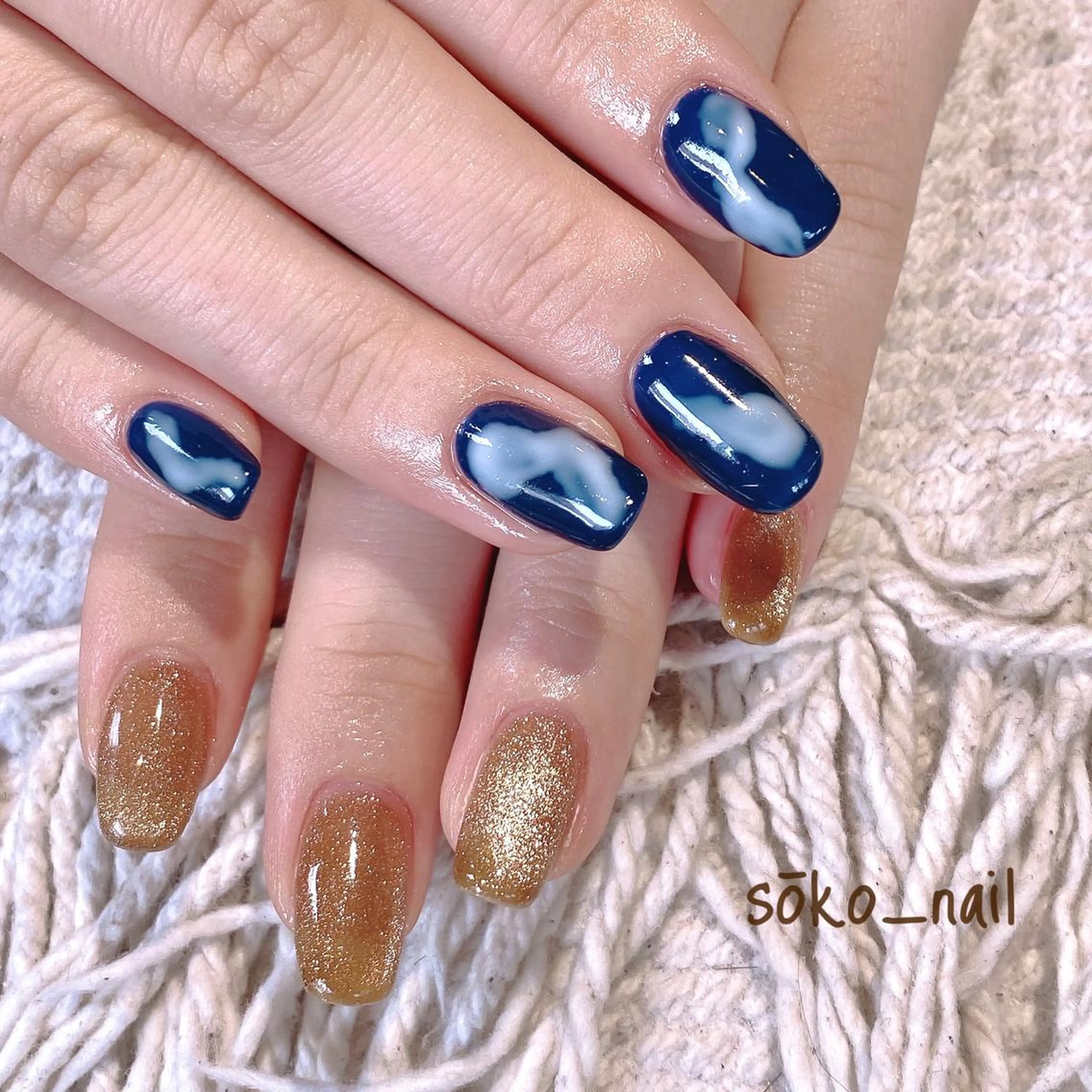 ネイル ハンドネイル sōko Hair&Nail Salon所属・megu  / sōko nailのネイルデザイン