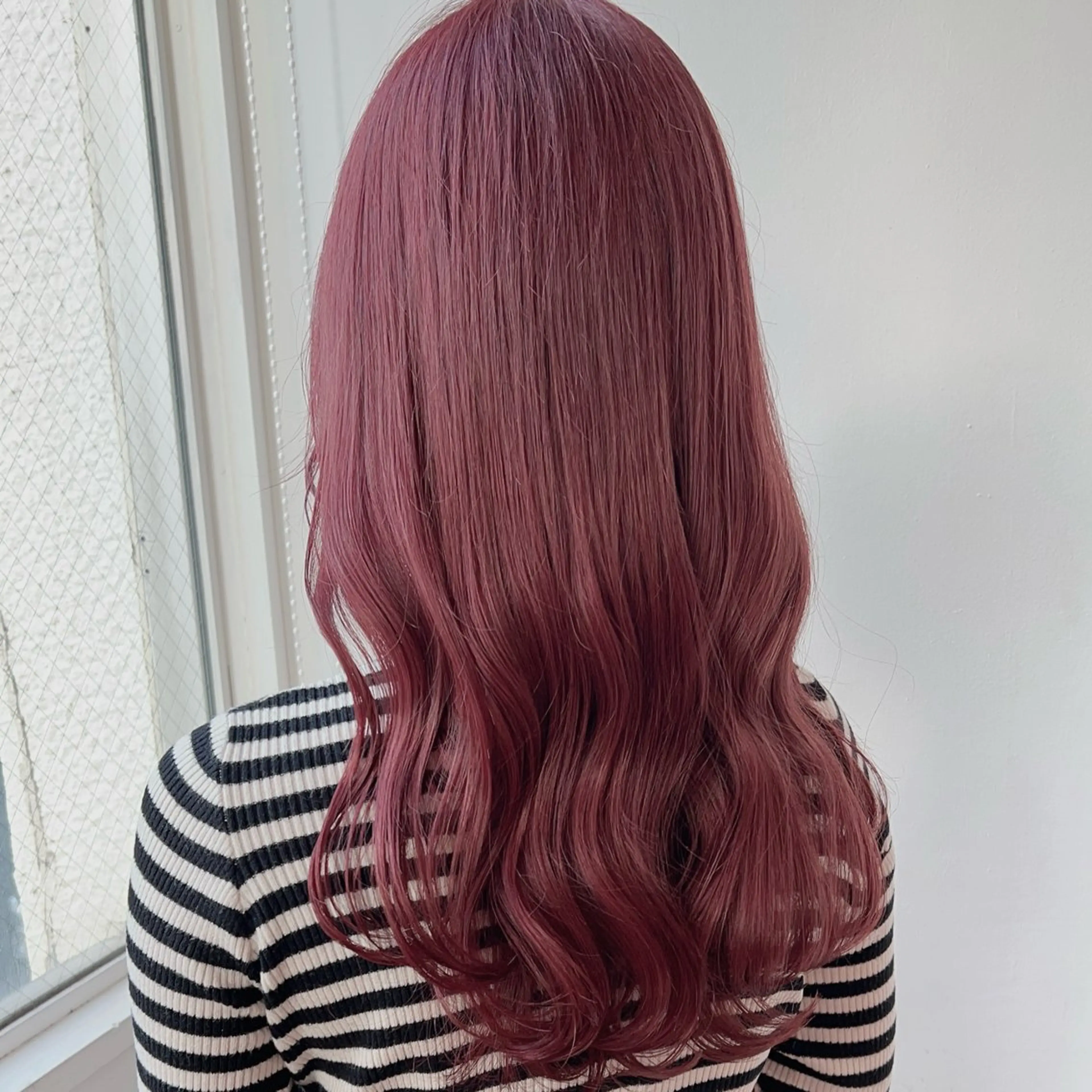 ロング ヘアカラー 盛れる暖色🎀ガーリ ーヘア🎀きっかのヘアスタイル