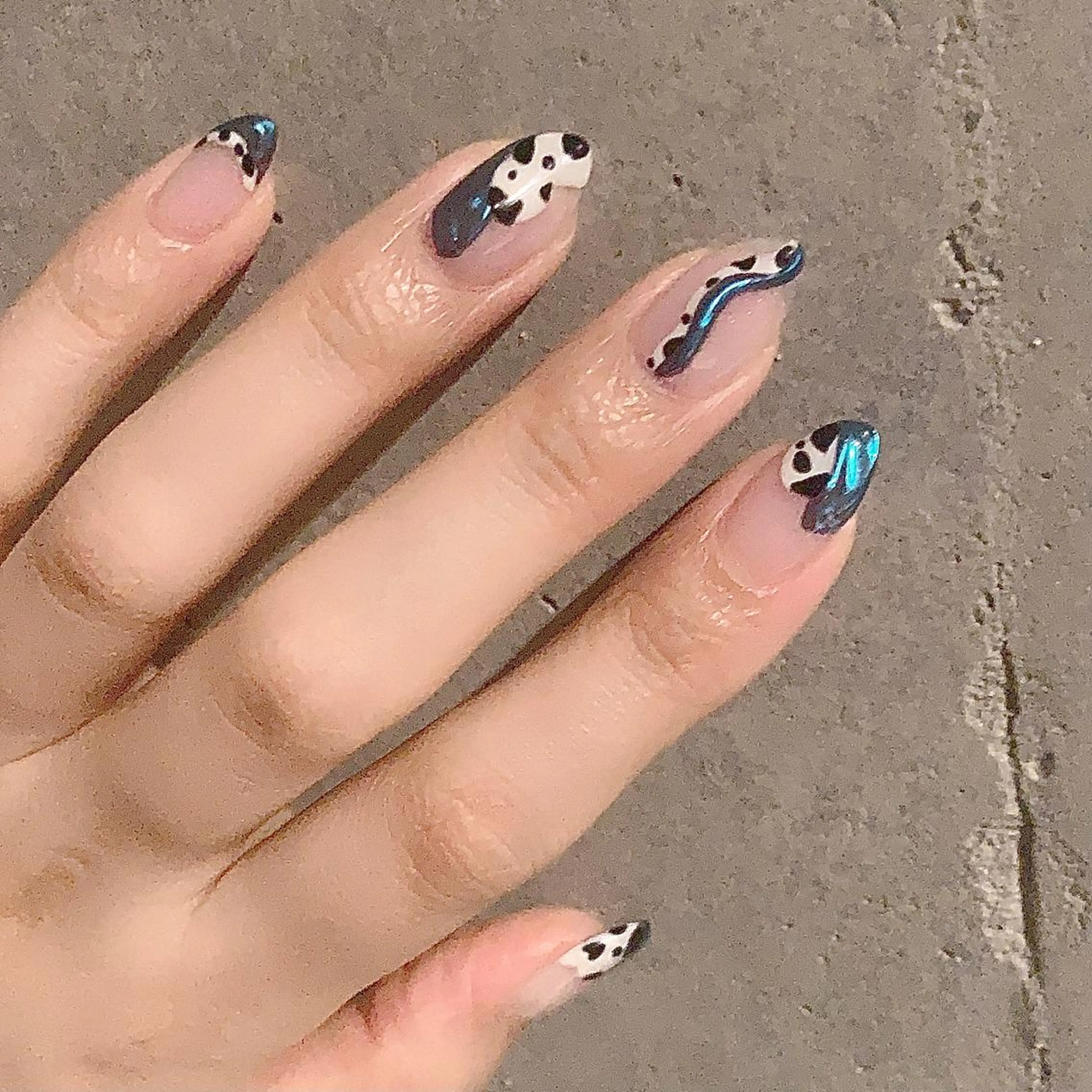 ネイル ハンドネイル キャッツアイ西荻窪店 yasuoのネイルデザイン