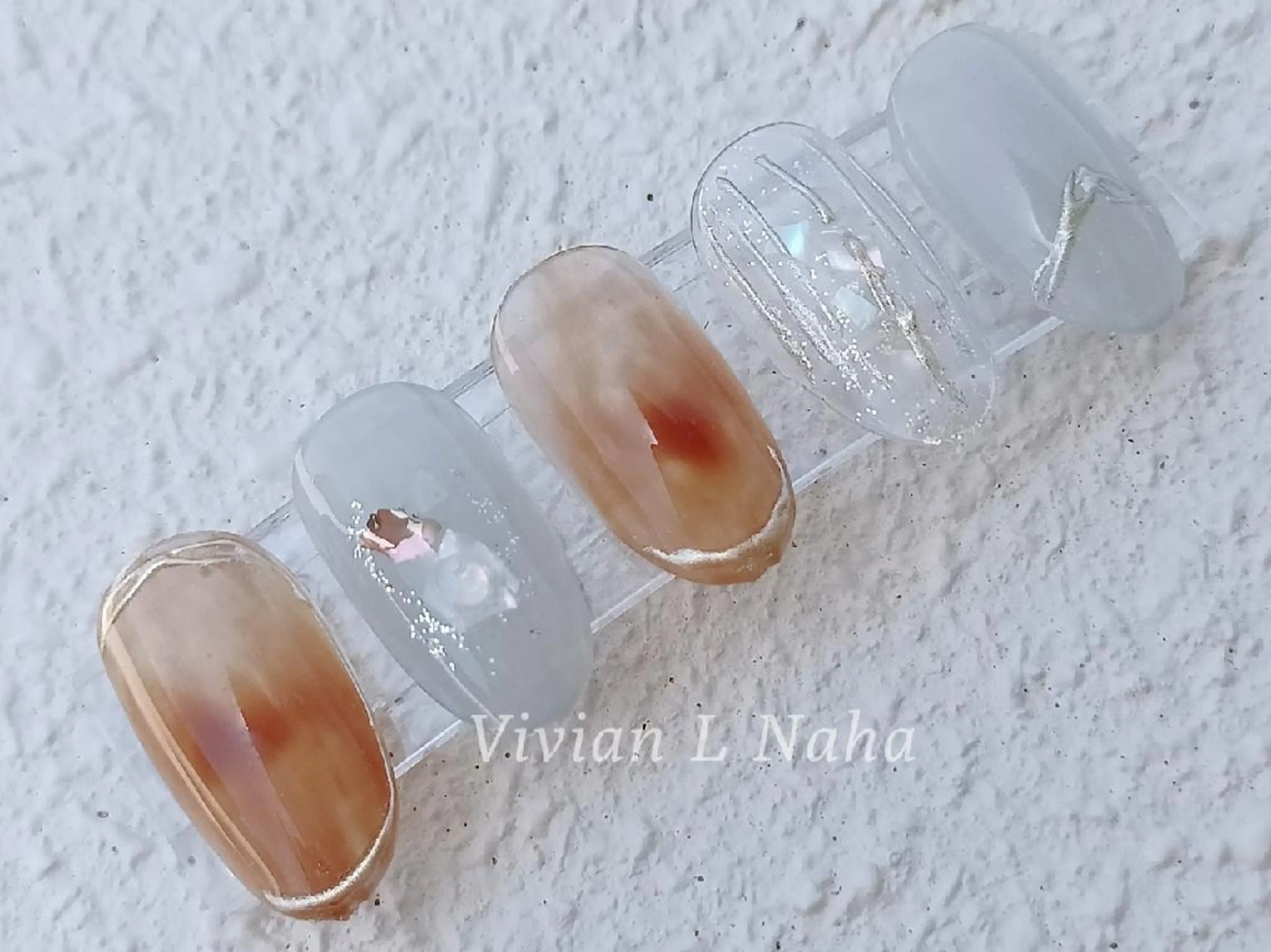 ネイル ハンドネイル Vivian L NahaCecileのネイルデザイン
