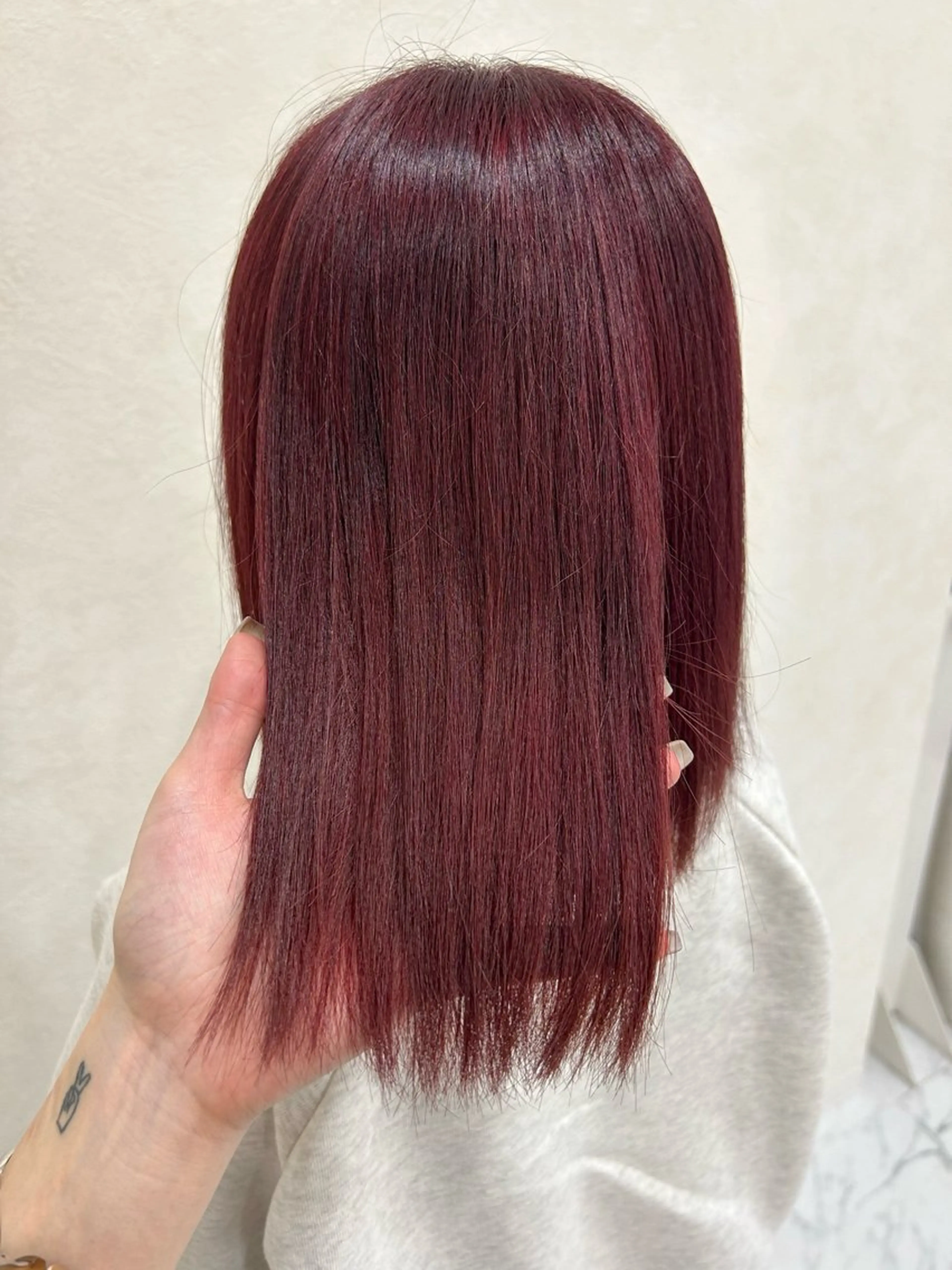 ミディアム 🥀レイヤー/ブリー チカラー/ゆうか🥀のヘアスタイル