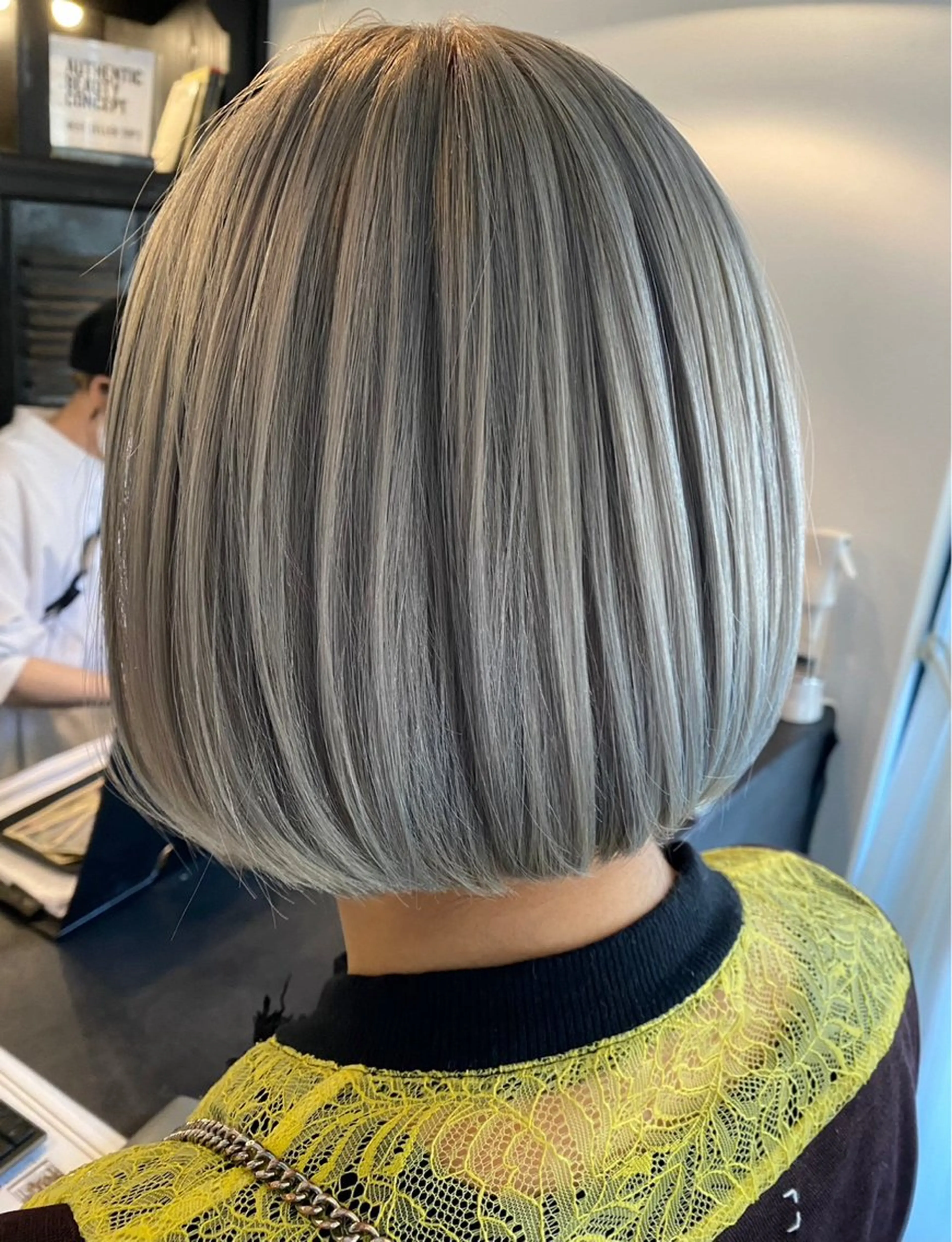ショート カラー トリートメント nari ☺︎ ボブ/透明感カラーのヘアスタイル
