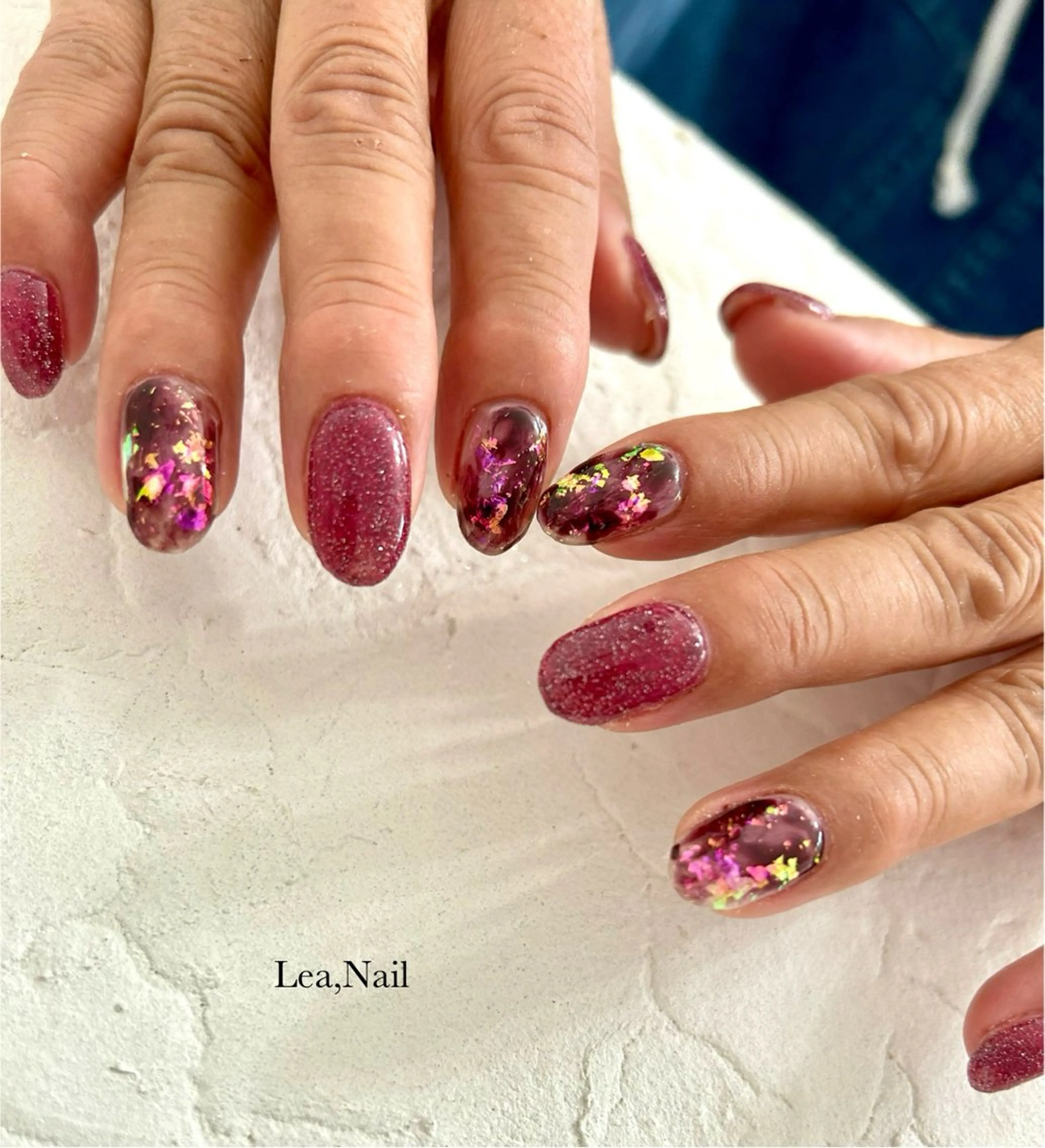 ネイル ハンドネイル Lea,Nail所属・松橋 愛のネイルデザイン