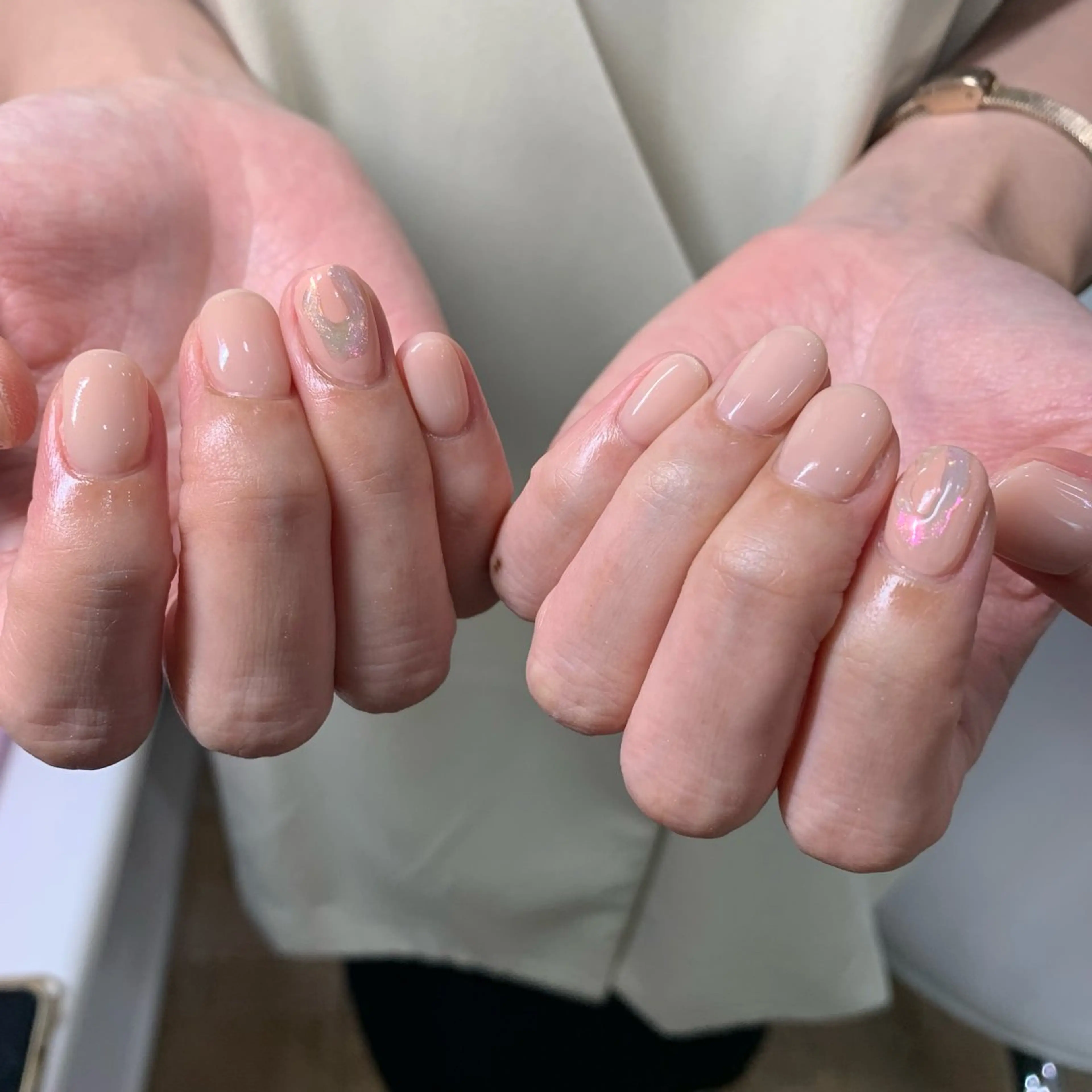 ネイル アートネイル ワンカラーネイル ELAN) Hasegawaのネイルデザイン