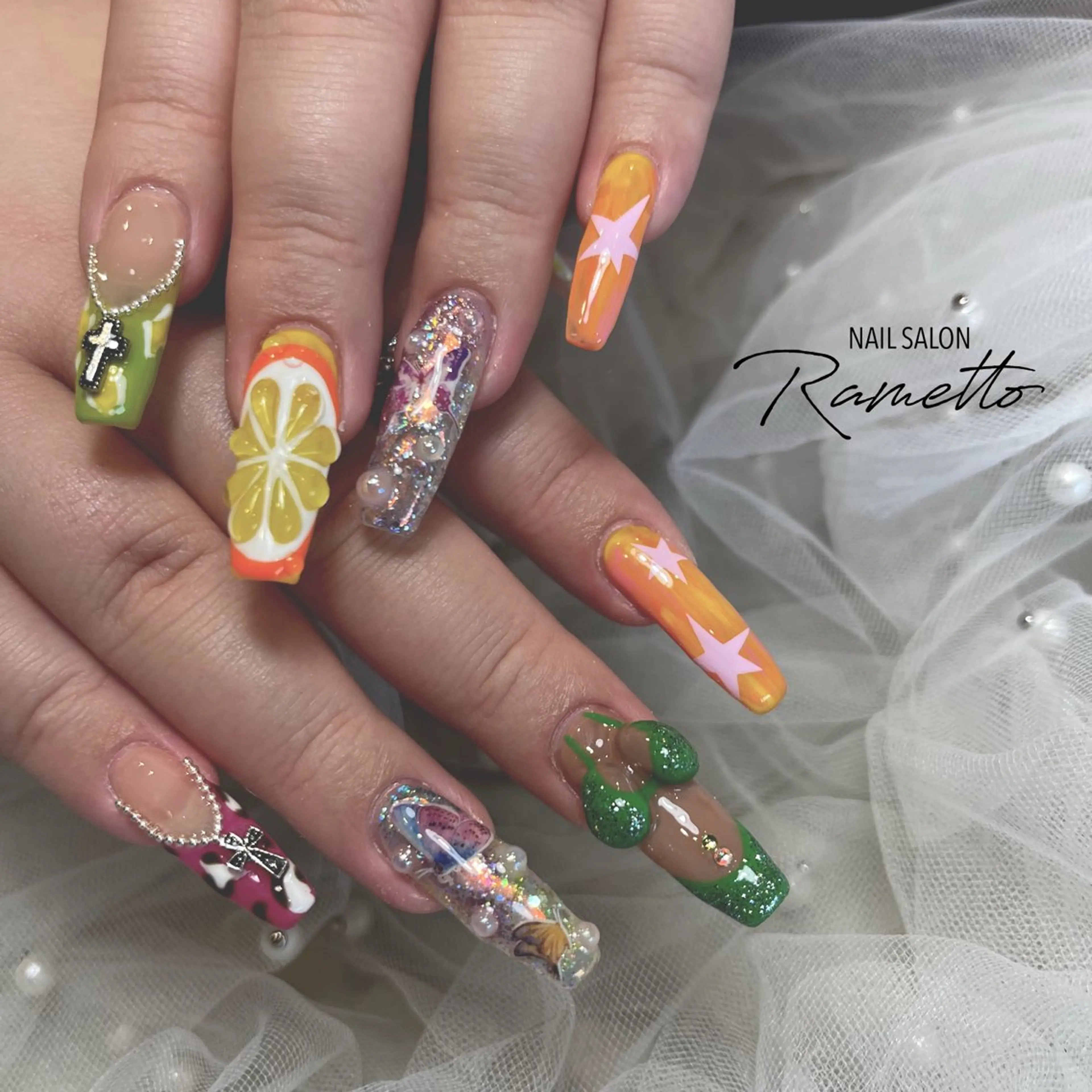 ネイル ハンドネイル NAILSALON Ramettoのネイルデザイン