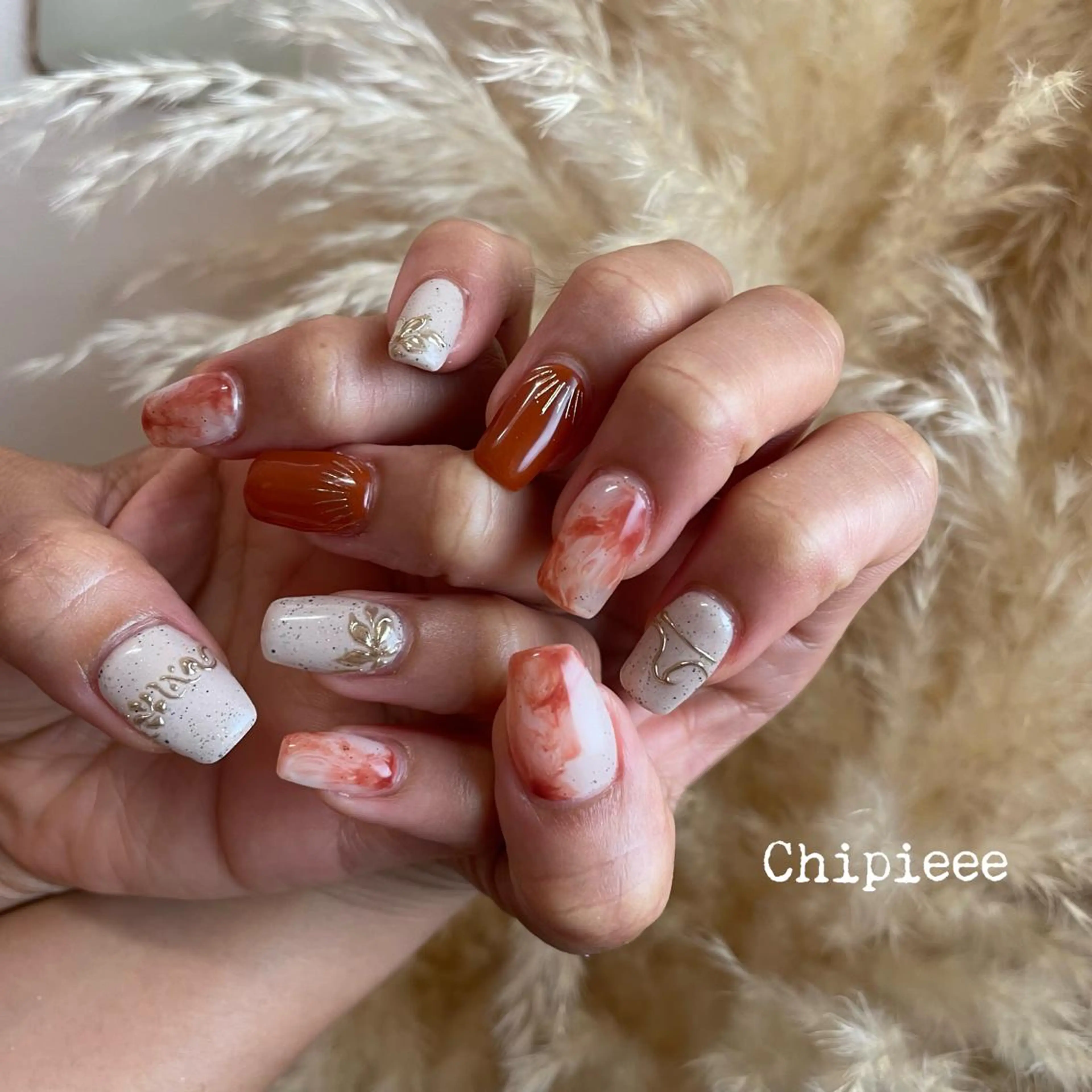 ネイル ハンドネイル revia所属・ERI Nailistのネイルデザイン