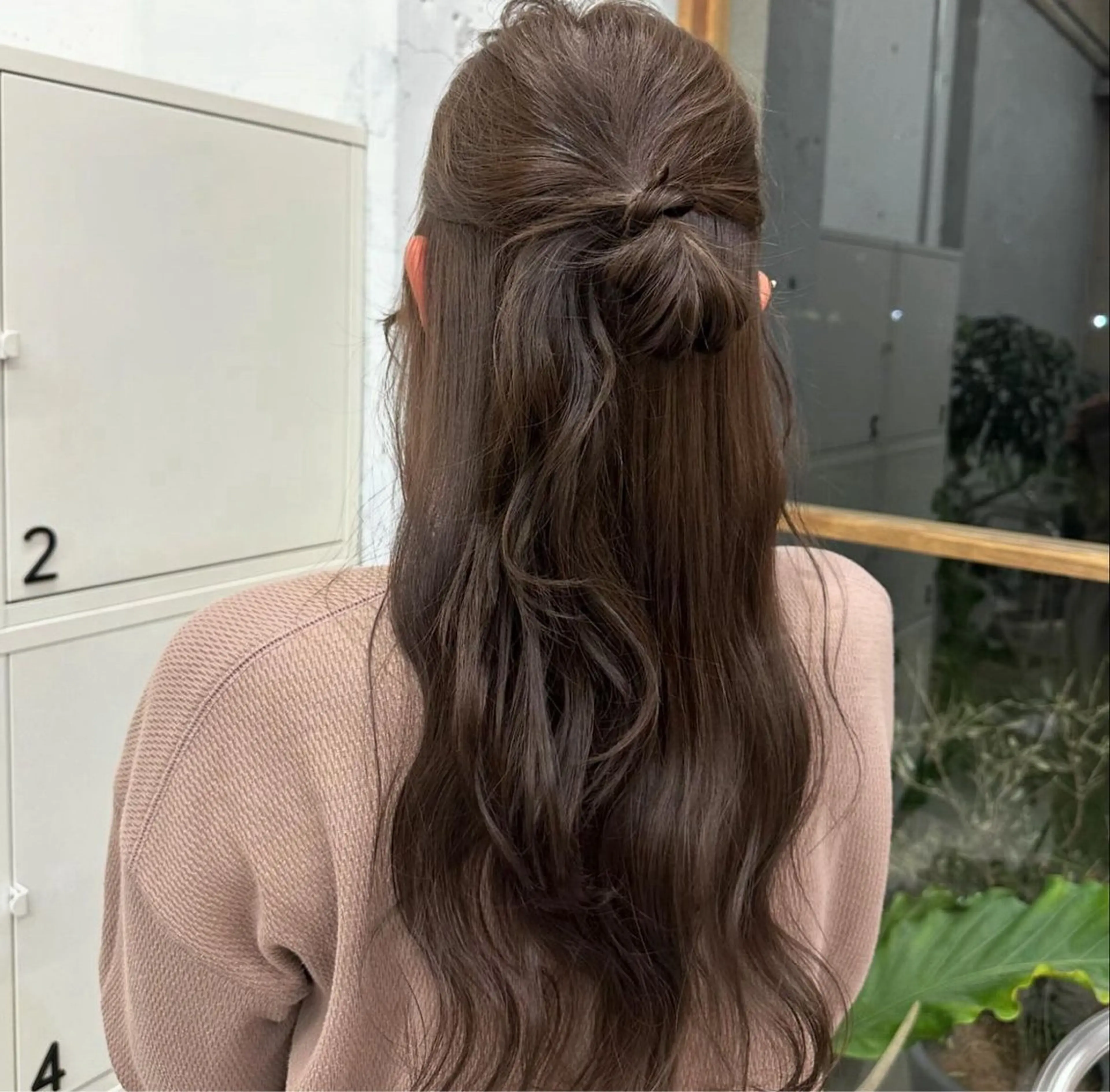ロング カラー MUKU ひかるのヘアスタイル