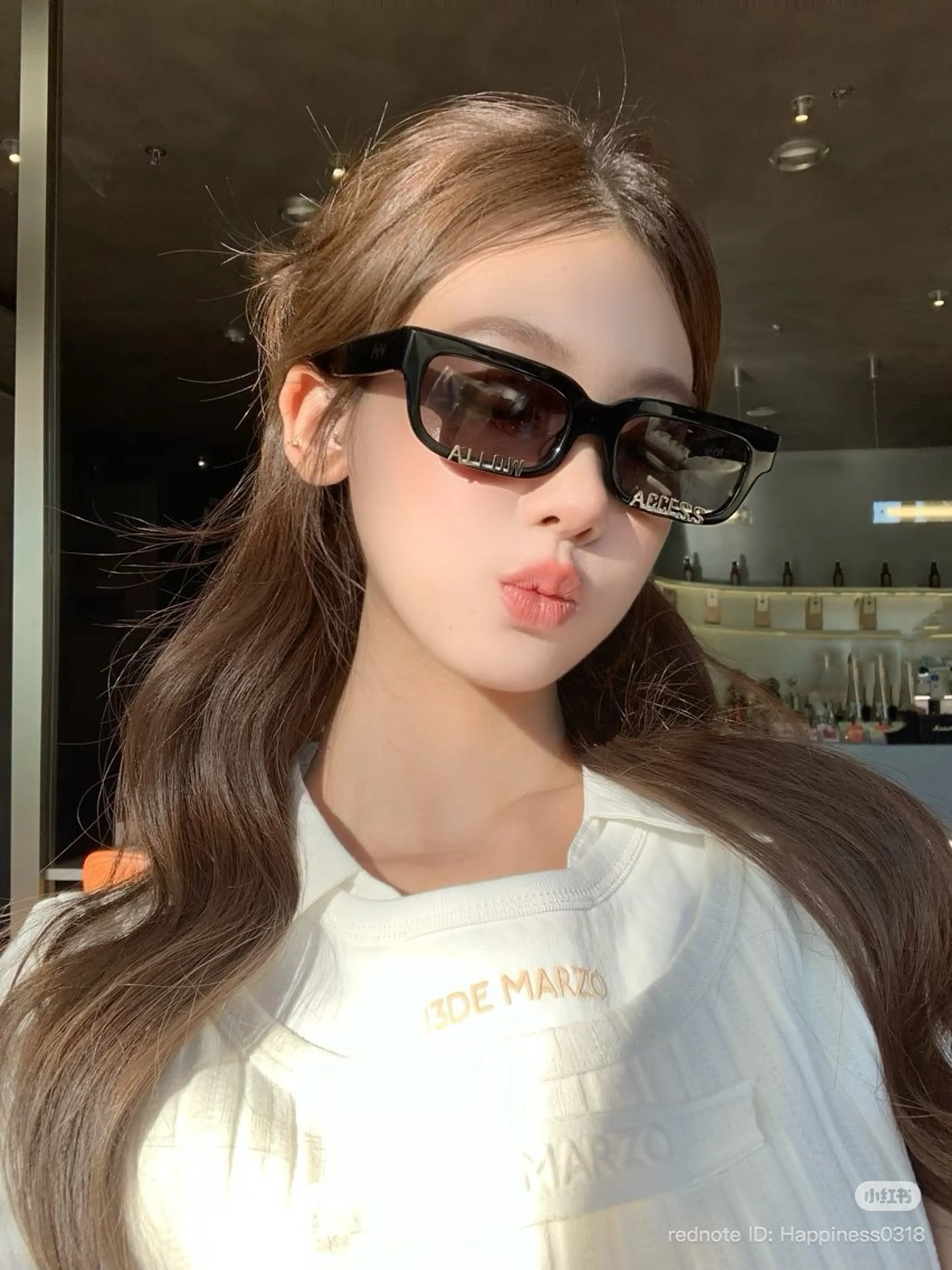ロング カット ヘアカラー トリートメント IVE所属・透け感カラー 髪質改善🫧Annaのヘアスタイル