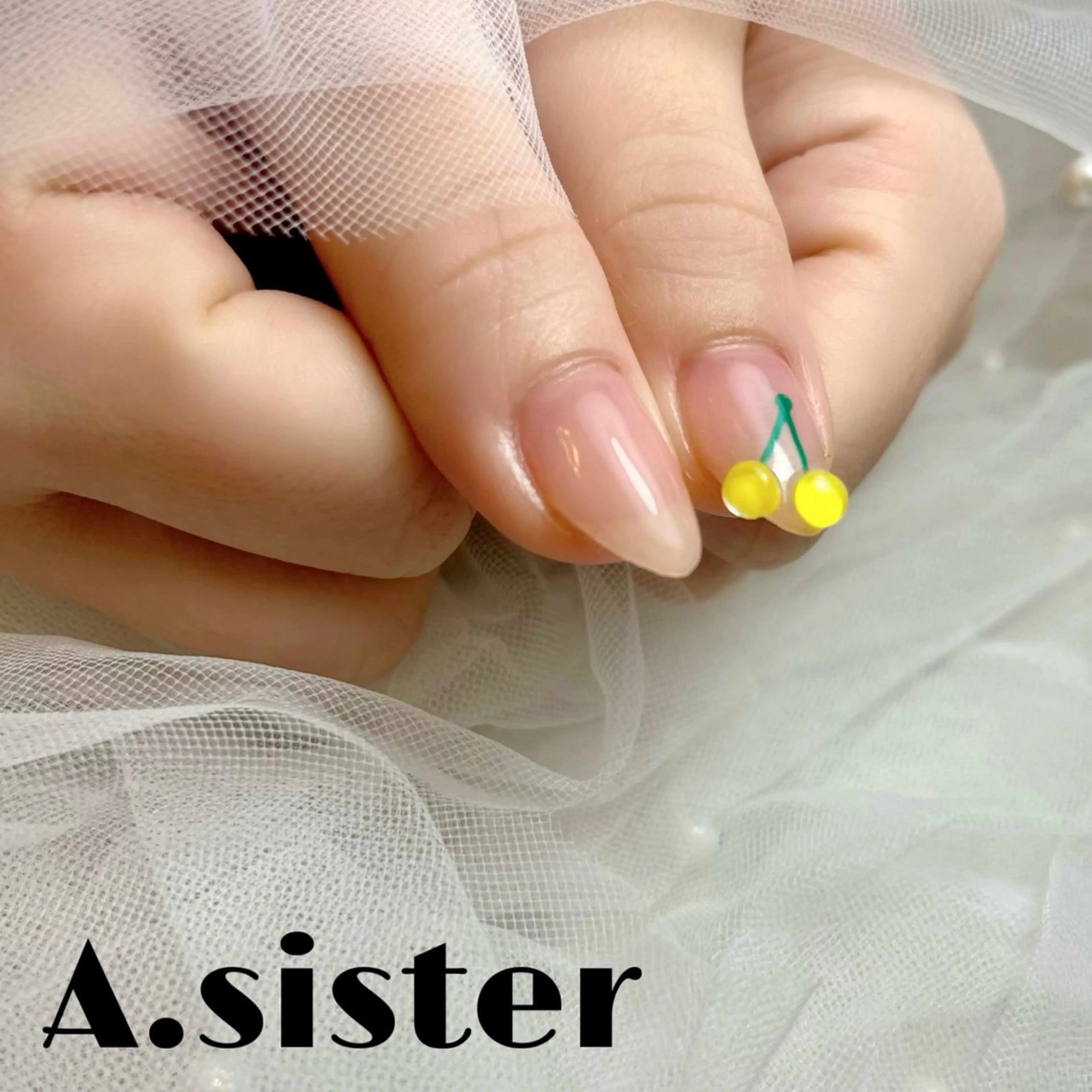 ミディアム ハンドネイル A.sister所属・nail salon 《A.sister》のネイルデザイン