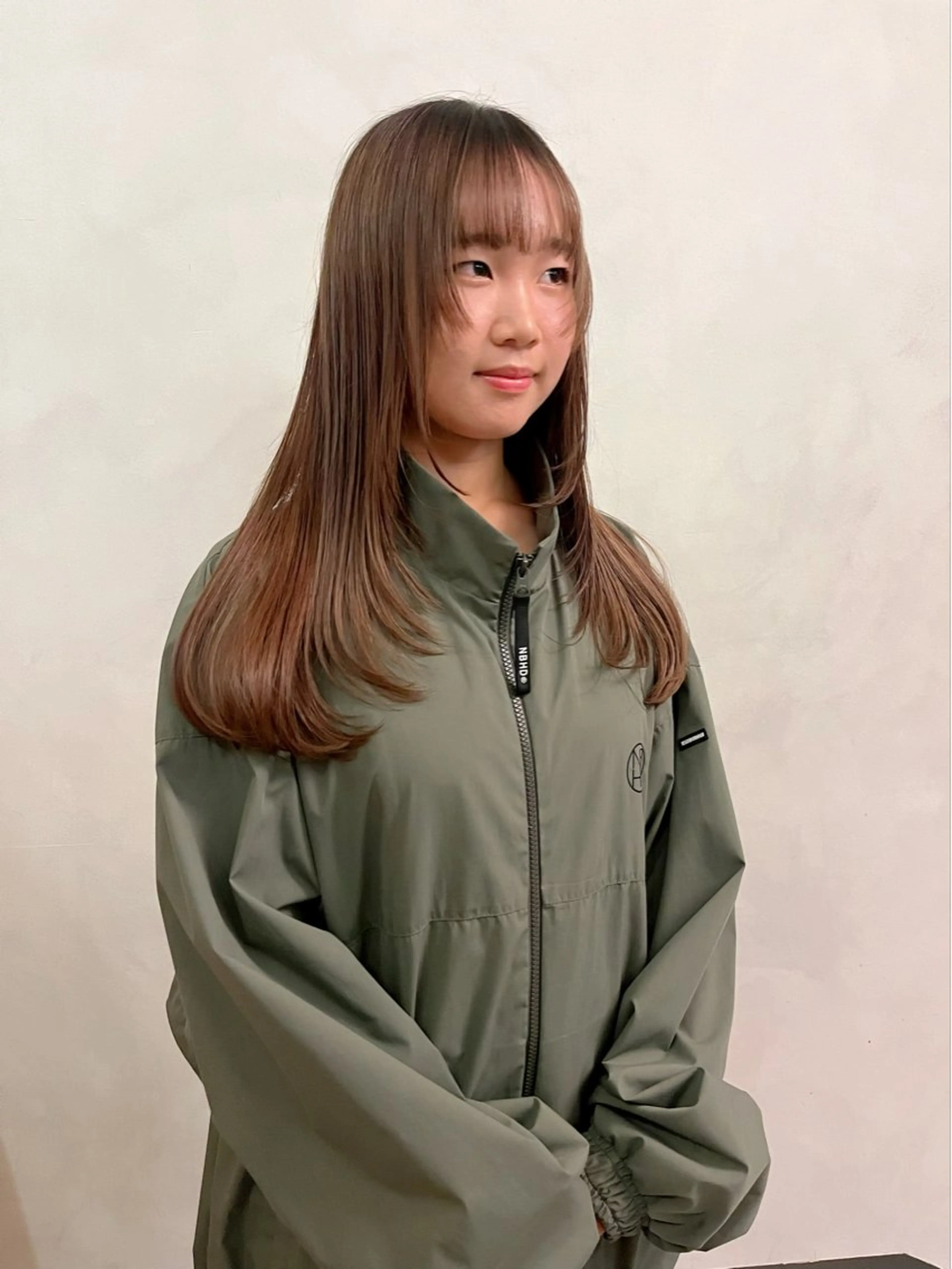 ロング 松野 心音のヘアスタイル