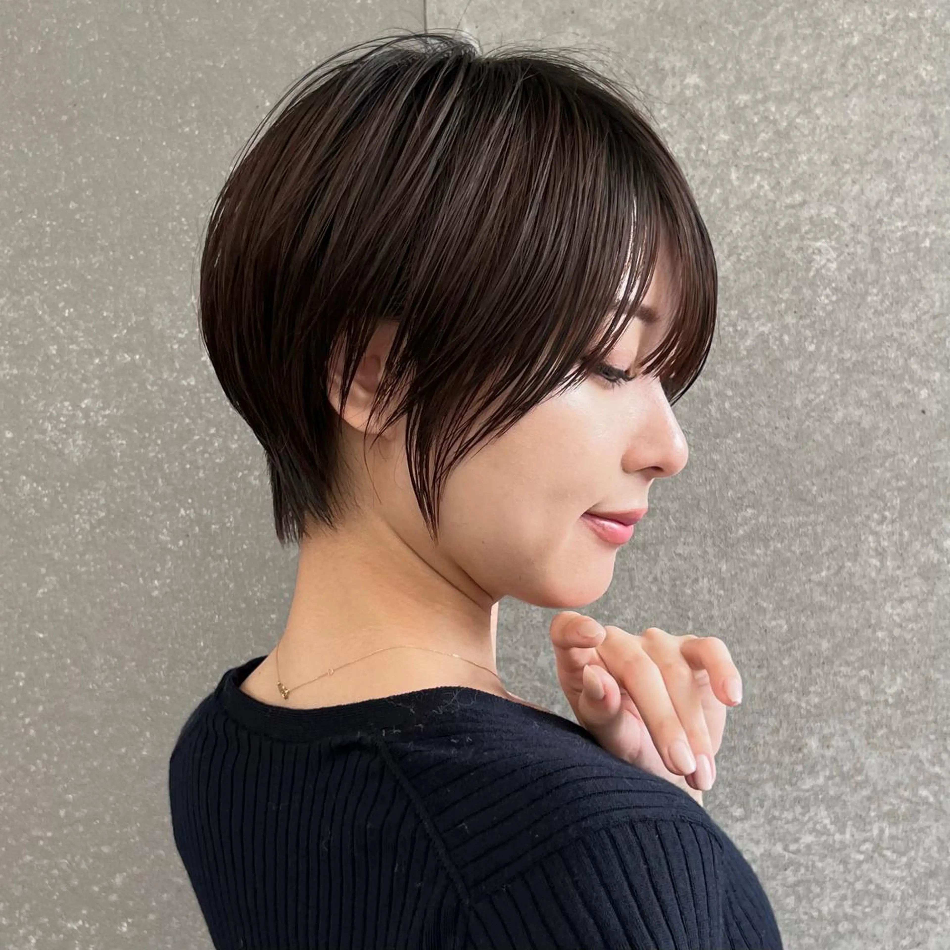 ショート カット ヘアカラー トリートメント サロウィン銀座RAYⅡ所属・❣️髪質改善/ 美髪矯正/沼座悠人のヘアスタイル