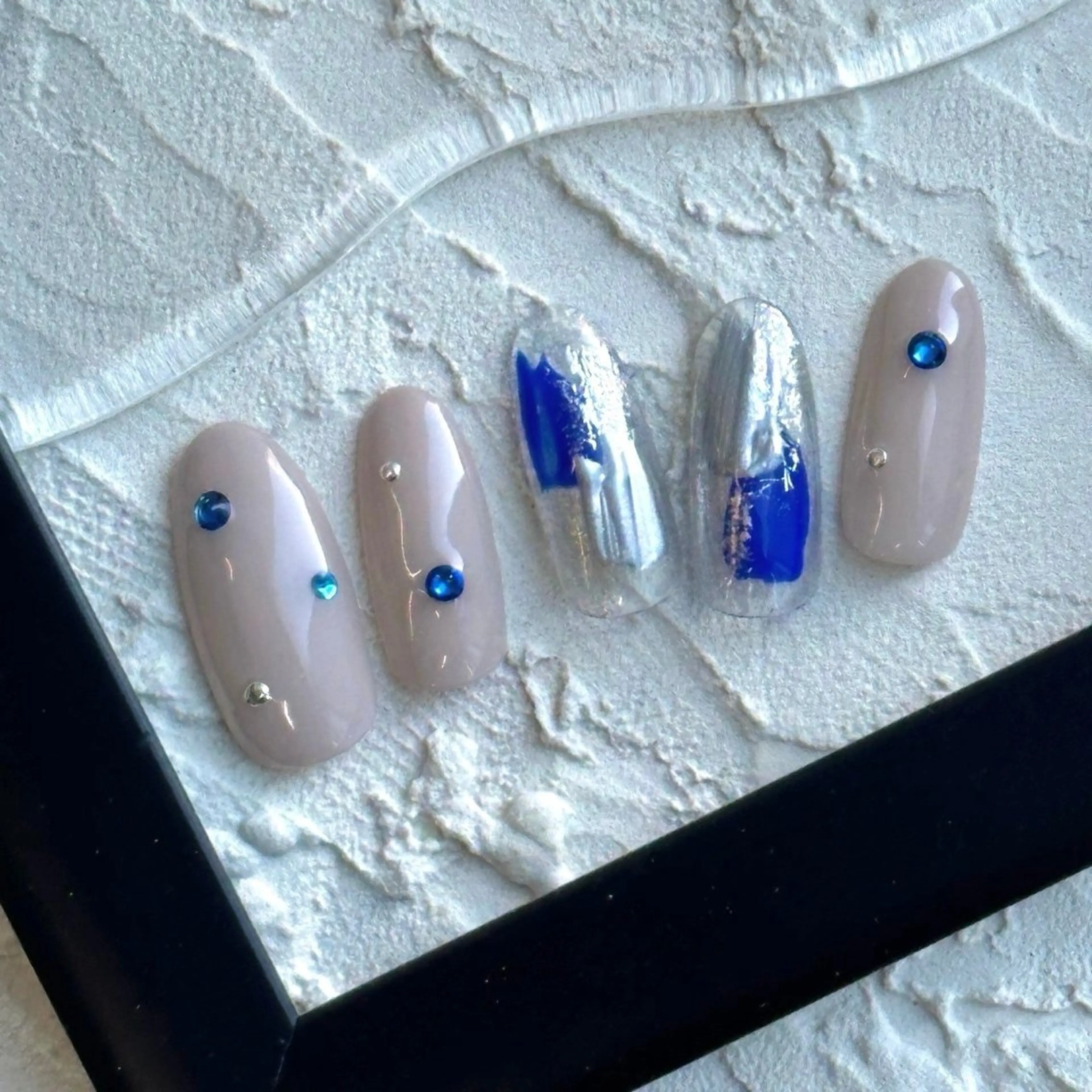 ネイル ⭐︎休業中の練習⭐︎ JNA認定講師髙橋のネイルデザイン