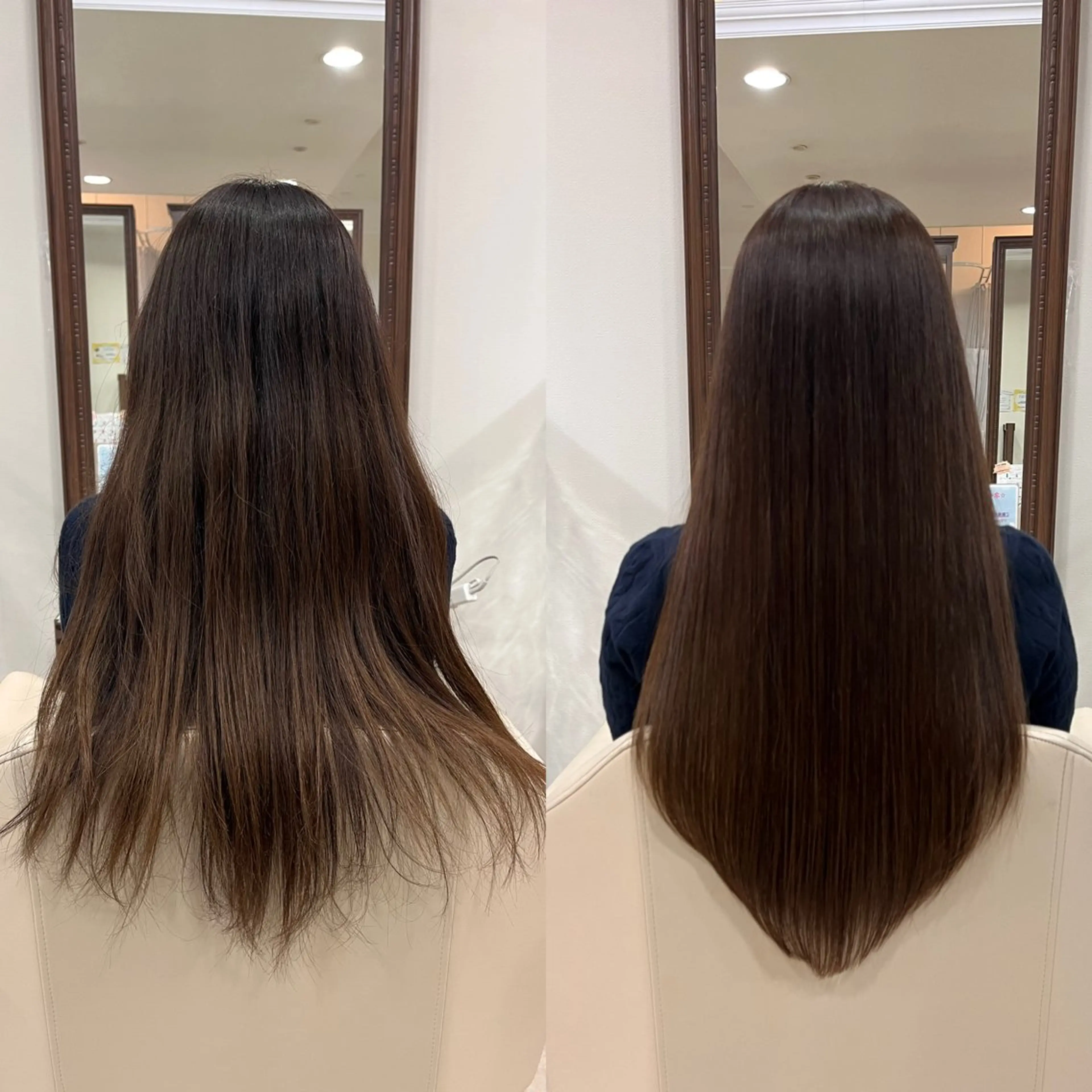 ロング カット ヘアカラー 縮毛矯正 トリートメント 《大人気髪質改善》 プログレス国分寺店のヘアスタイル