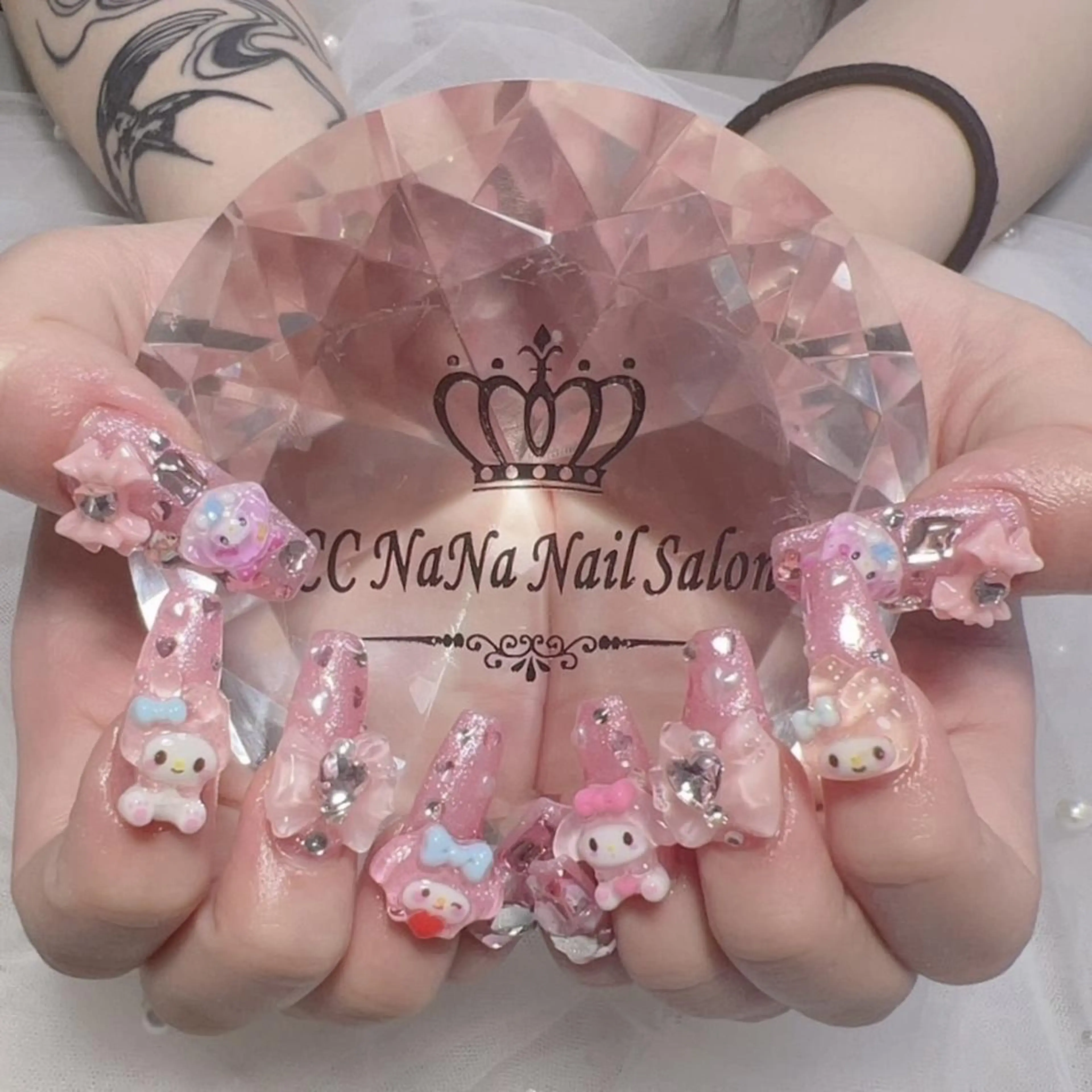 ネイル ハンドネイル 💎CC・NaNa 韓国風ネイル🌙のネイルデザイン
