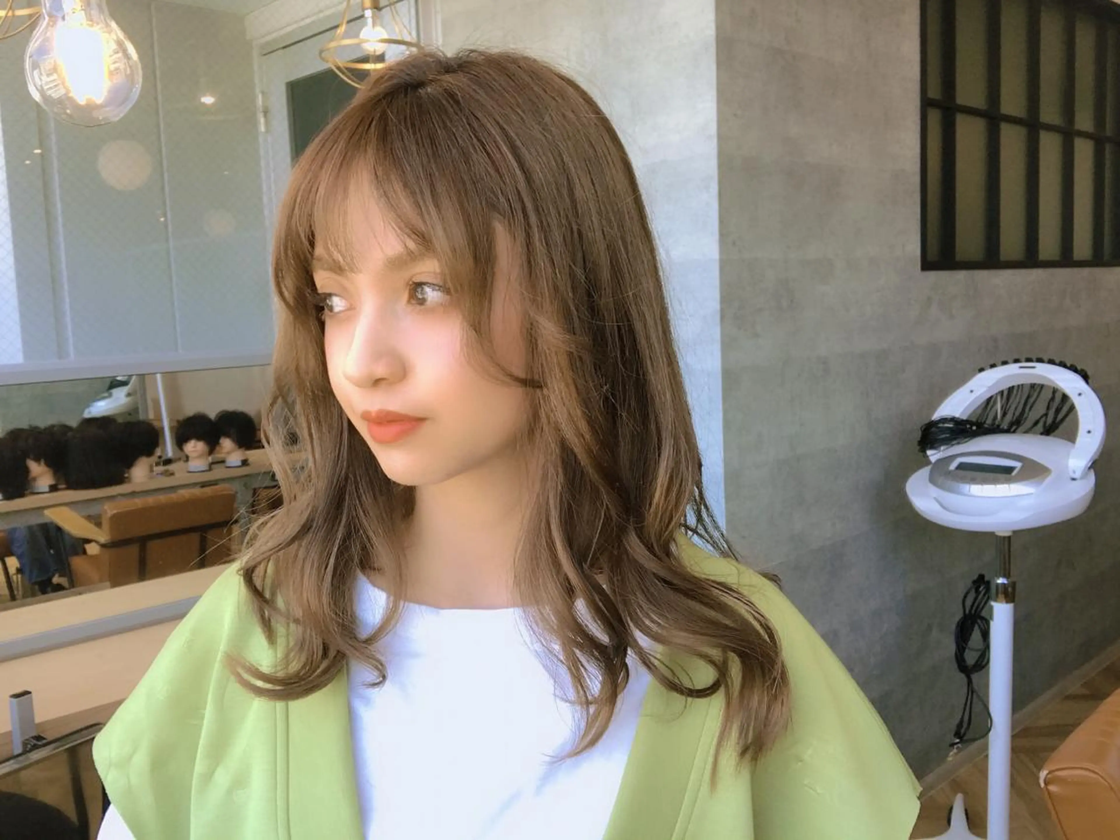 セミロング カット ヘアカラー トリートメント ヘッドスパ 佐藤優太朗 似合わせ/髪質改善のヘアスタイル