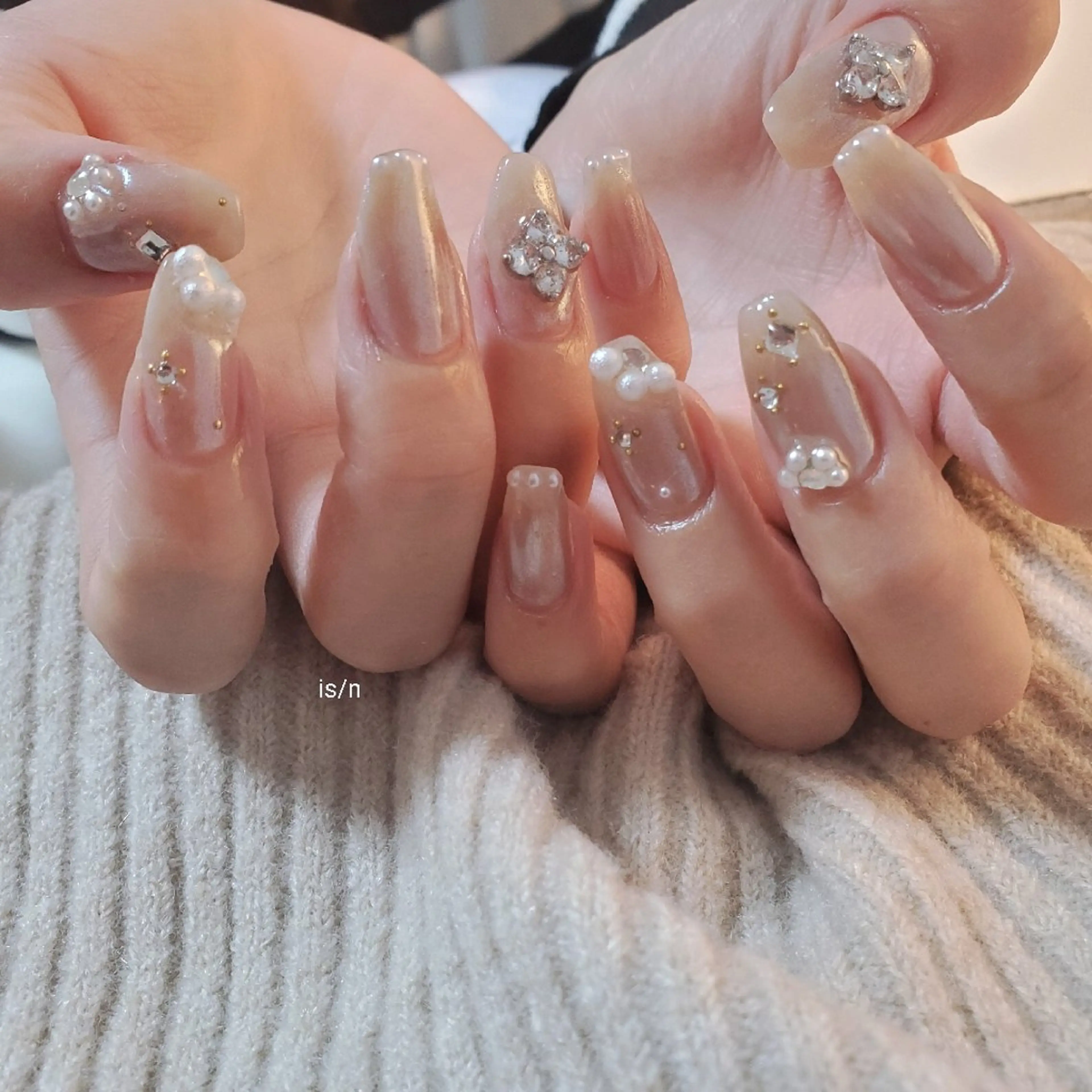 ネイル ハンドネイル 店長 佐藤のネイルデザイン