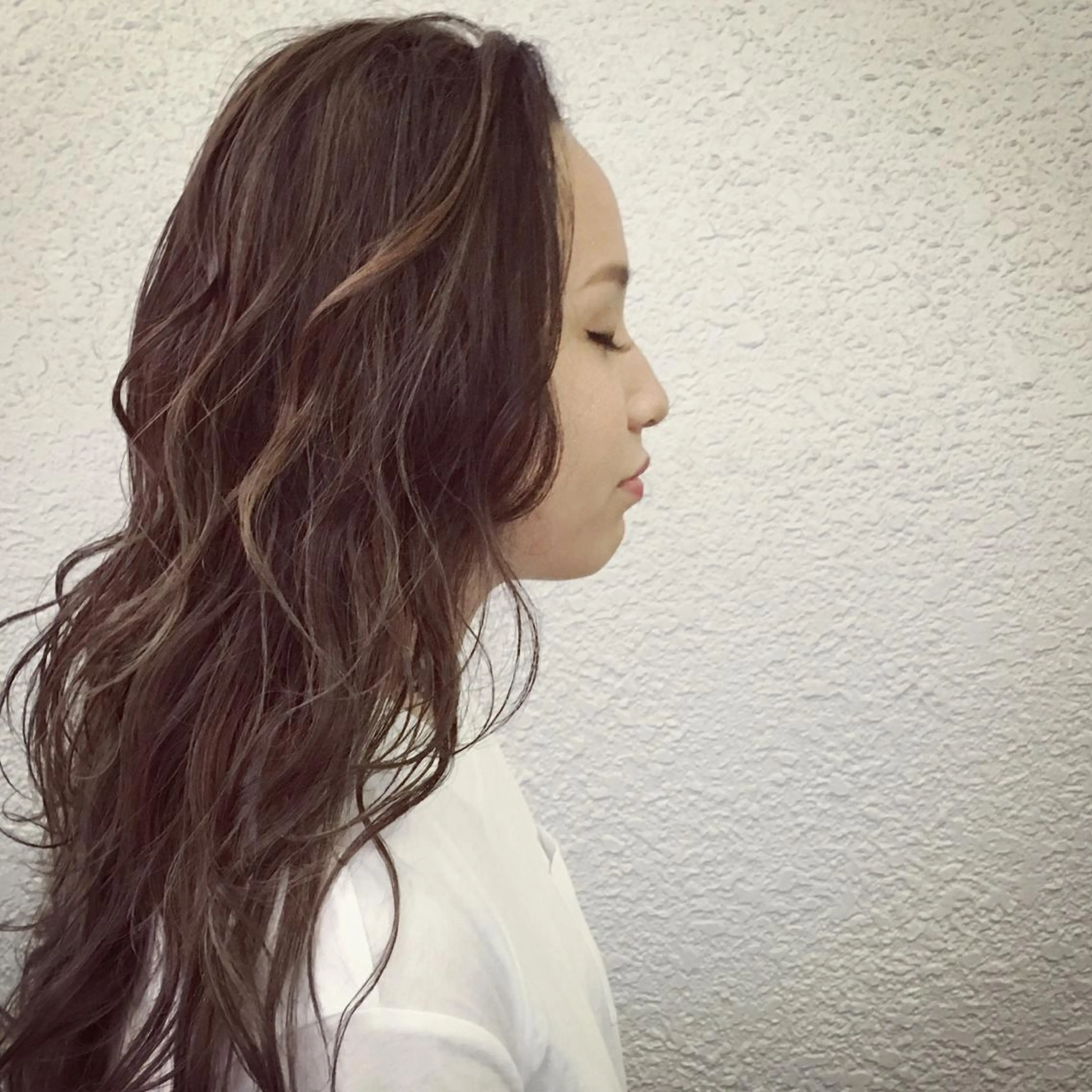 ミディアム セミロング ロング カラー ヘアアレンジ 小顔ショートヘア♪ TAKUMIのヘアスタイル