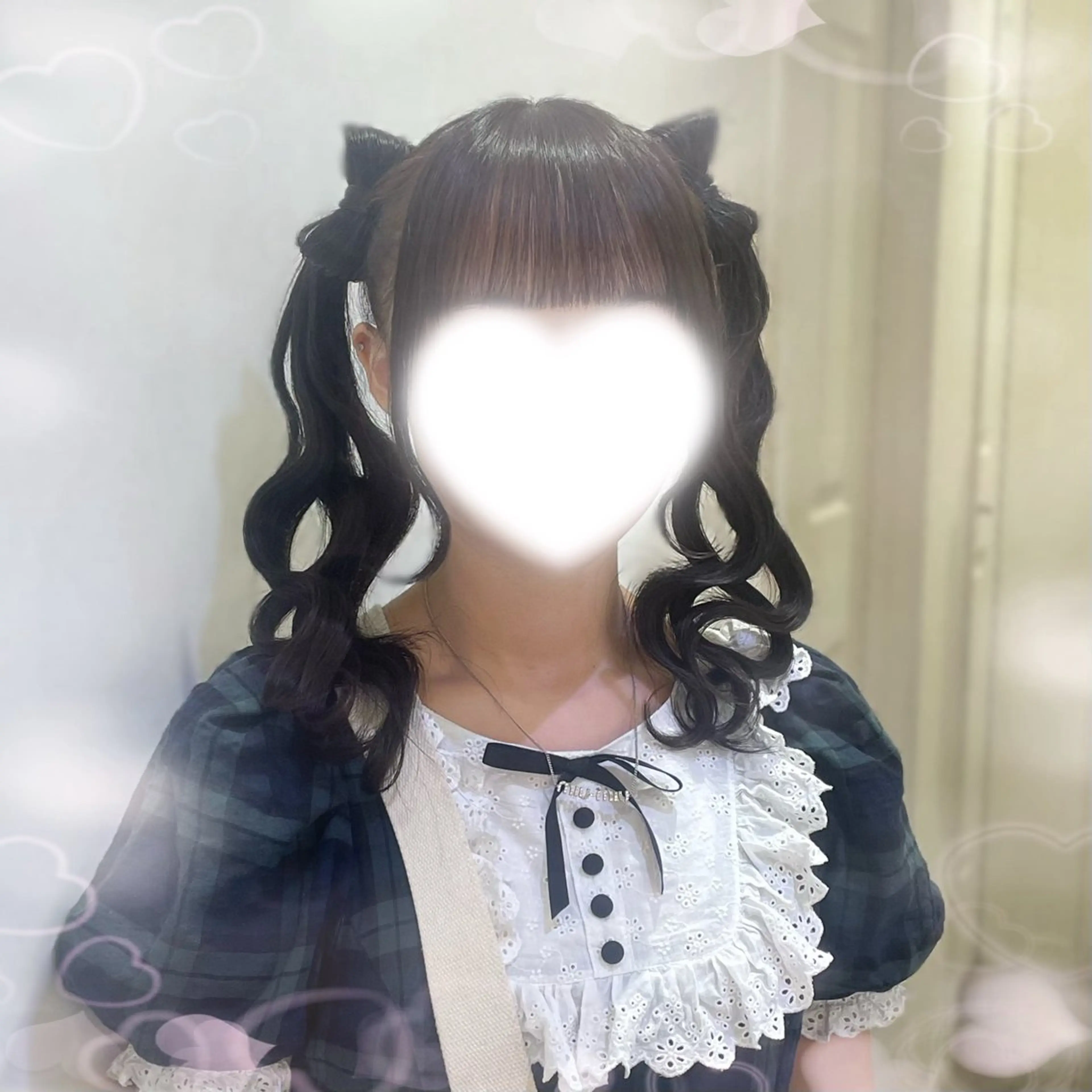 ヘアアレンジ ツインテール ヘアセット 🎼2次元カラー ヘアメ たまみ🎀のヘアスタイル