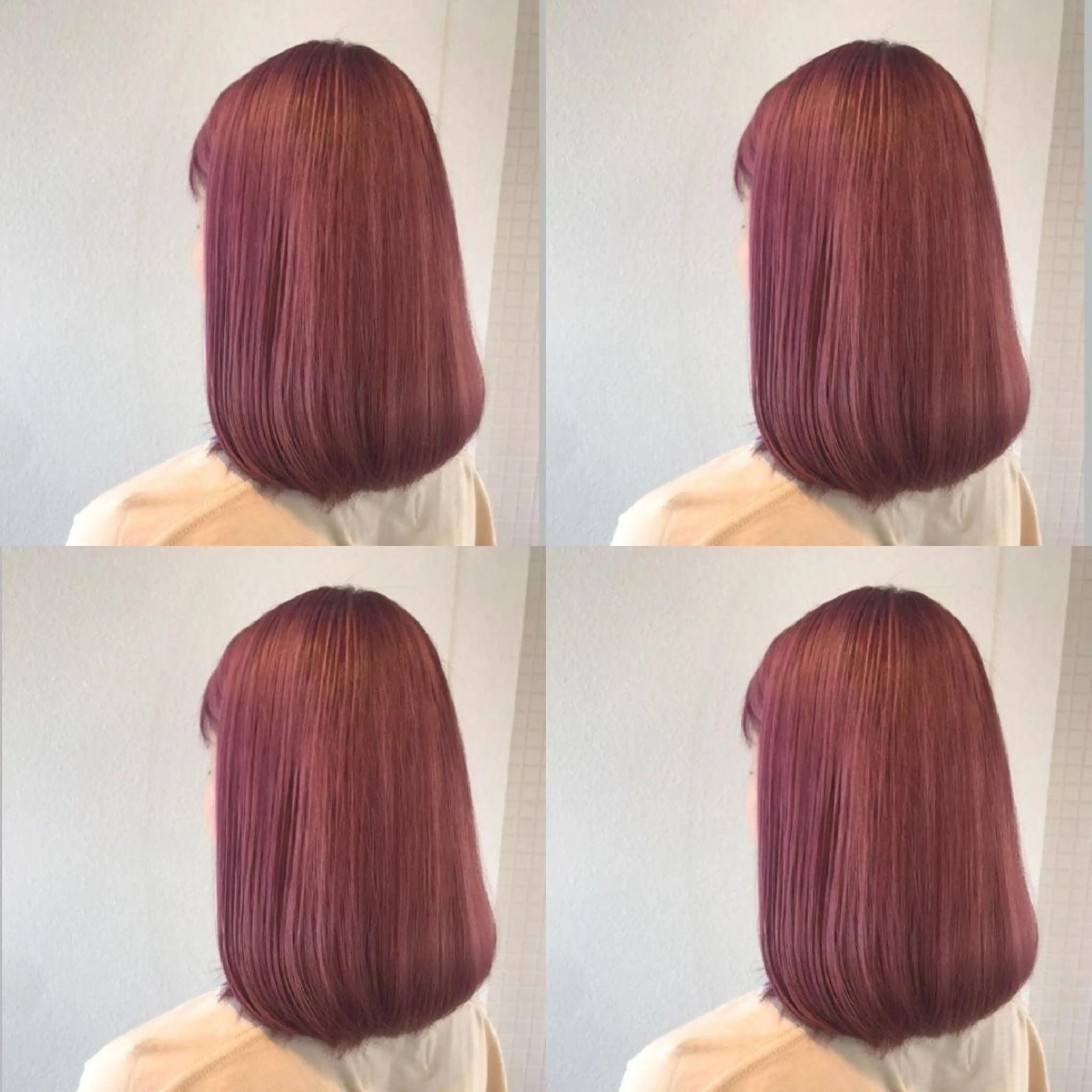 ミディアム カラー ブリーチ ハイトーンカラー ピンクカラー トリートメント nambu-GARDEN所属・上田 昂雅のヘアスタイル