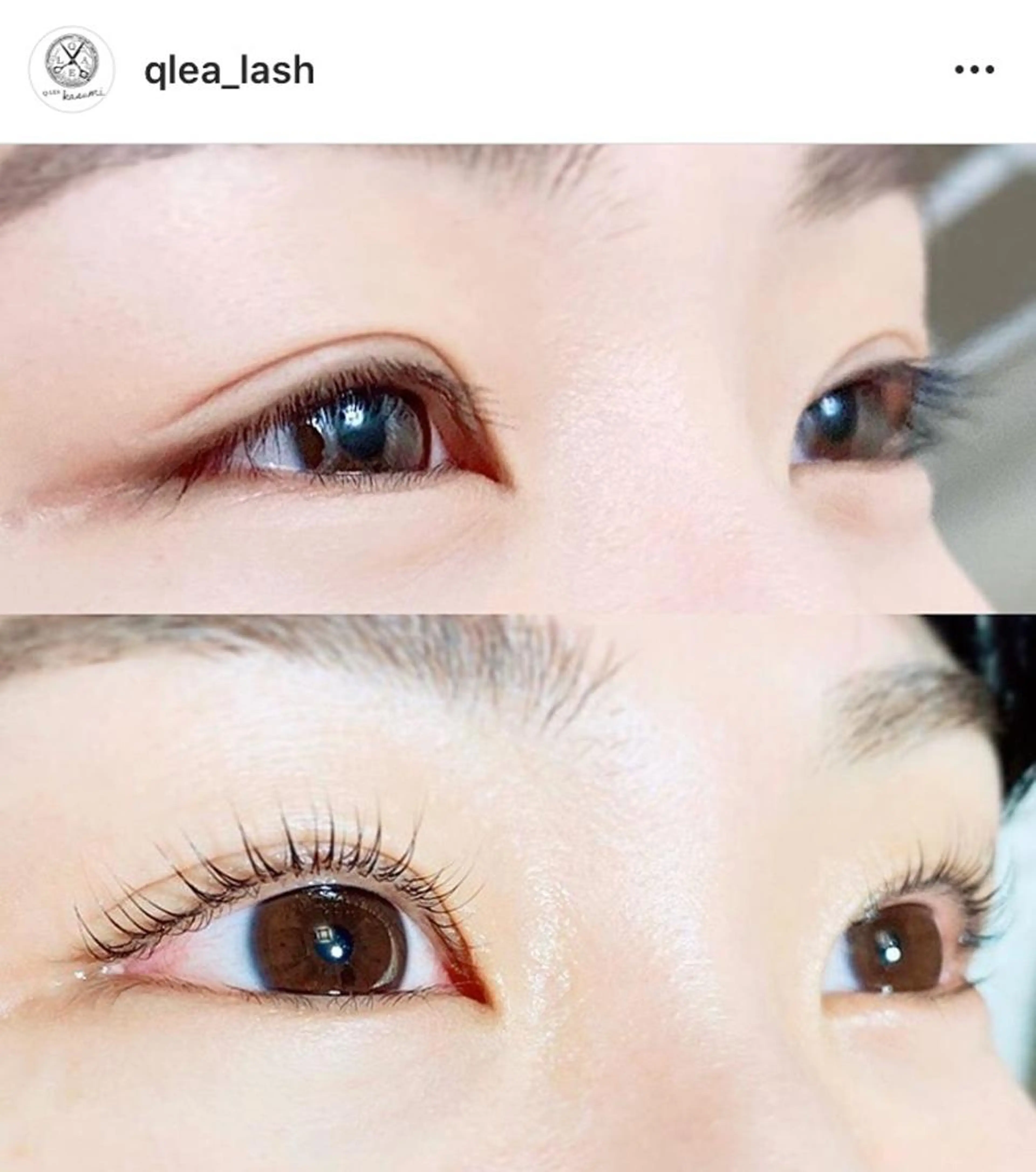 パリジェンヌラッシュリフト（上のみ）　　　　　　　　　トリートメント付きの写真