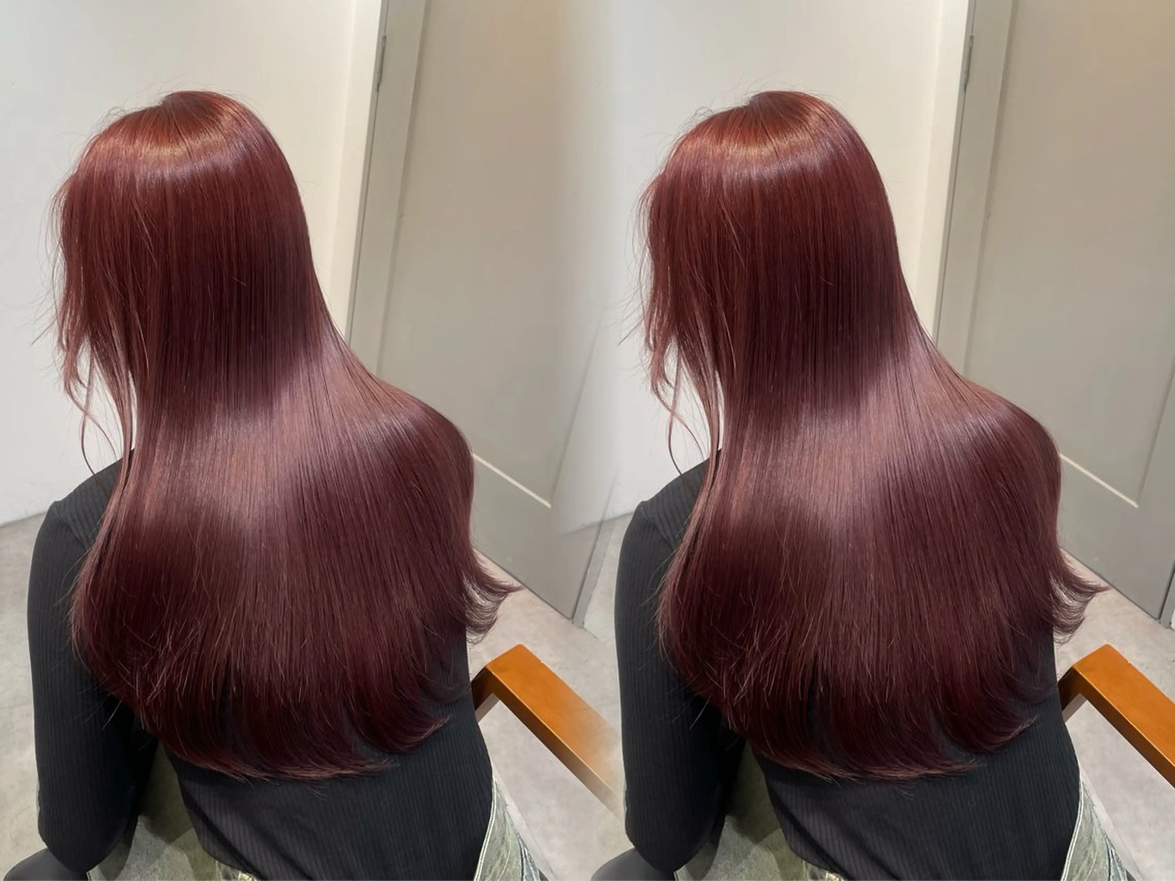 ロング カラー ヘアカラー ハイトーンカラー 🤍🫧 長井 律のヘアスタイル