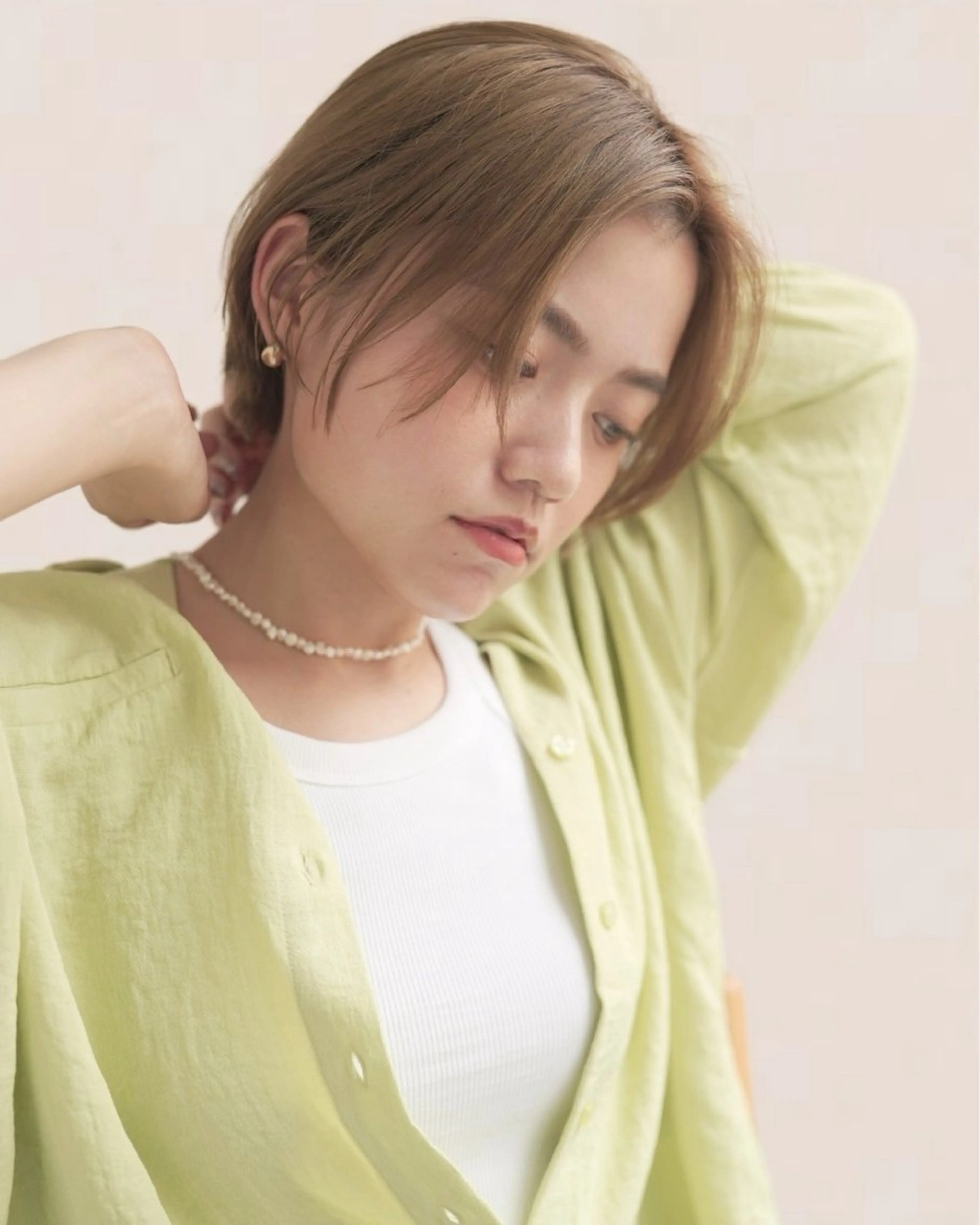 ショート カラー Joule 建山美友のヘアスタイル