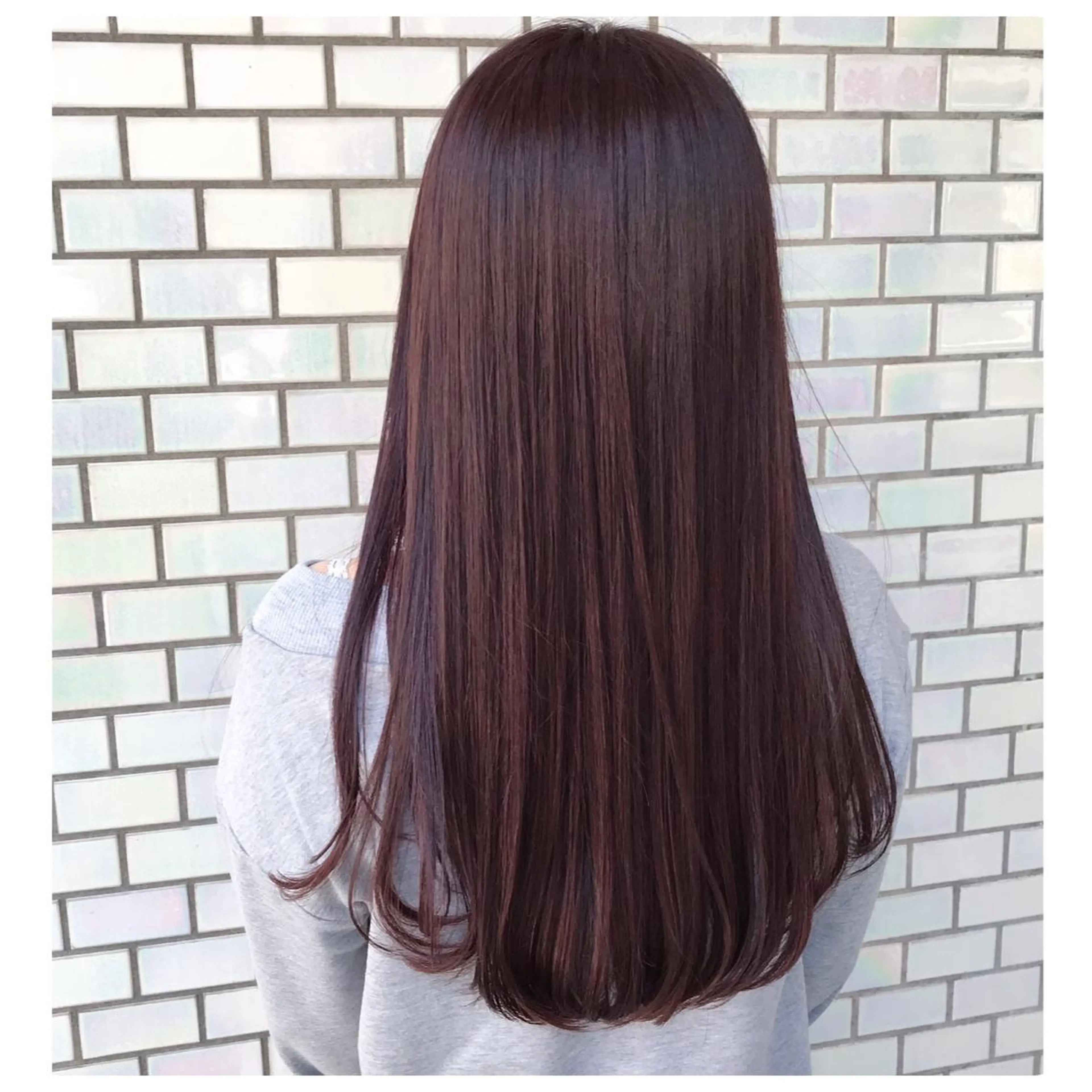 ロング カット ヘアカラー "オクムラ タクヤ"のヘアスタイル