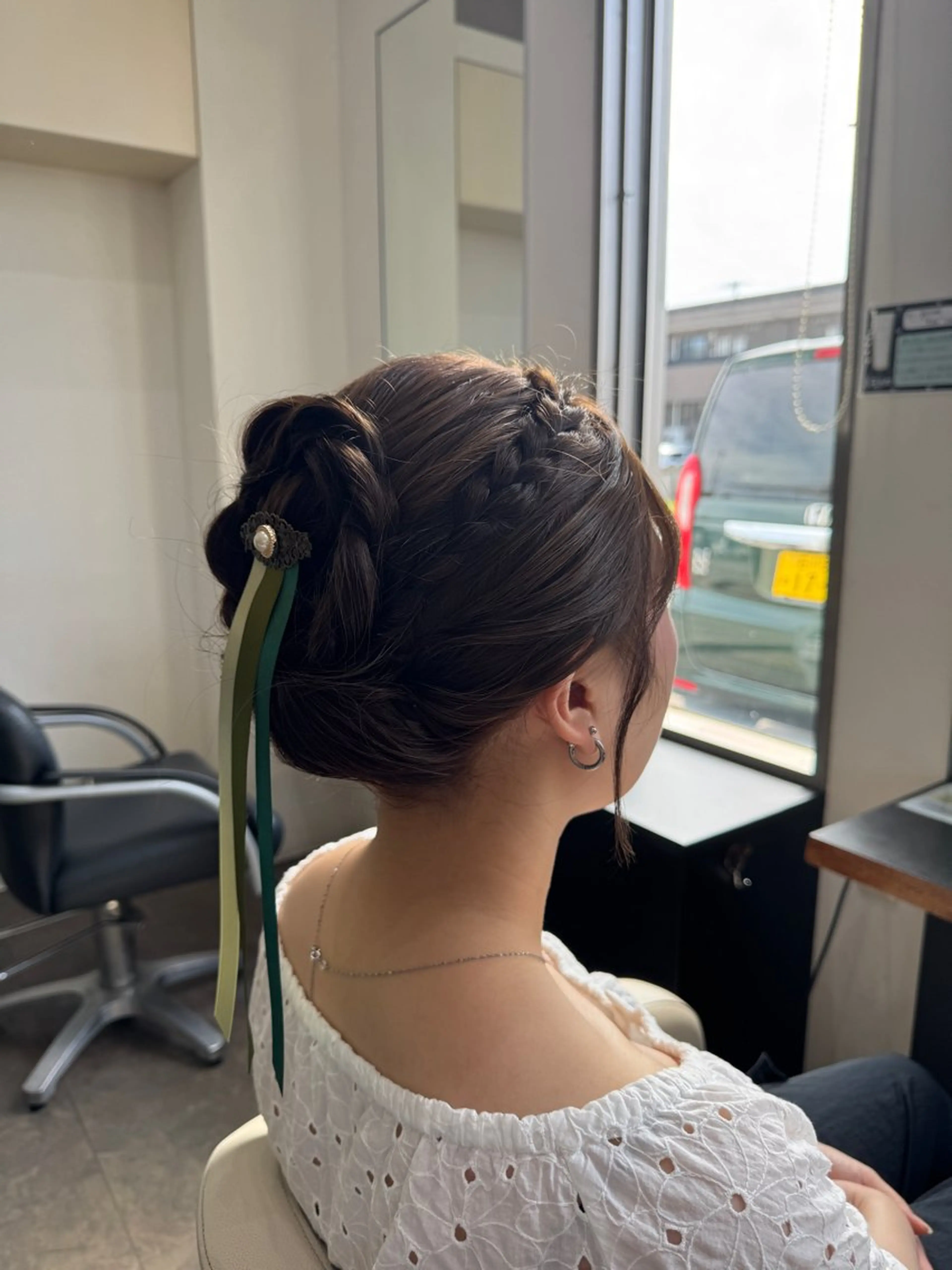 ロング ヘアアレンジ 中谷 あずみのヘアスタイル