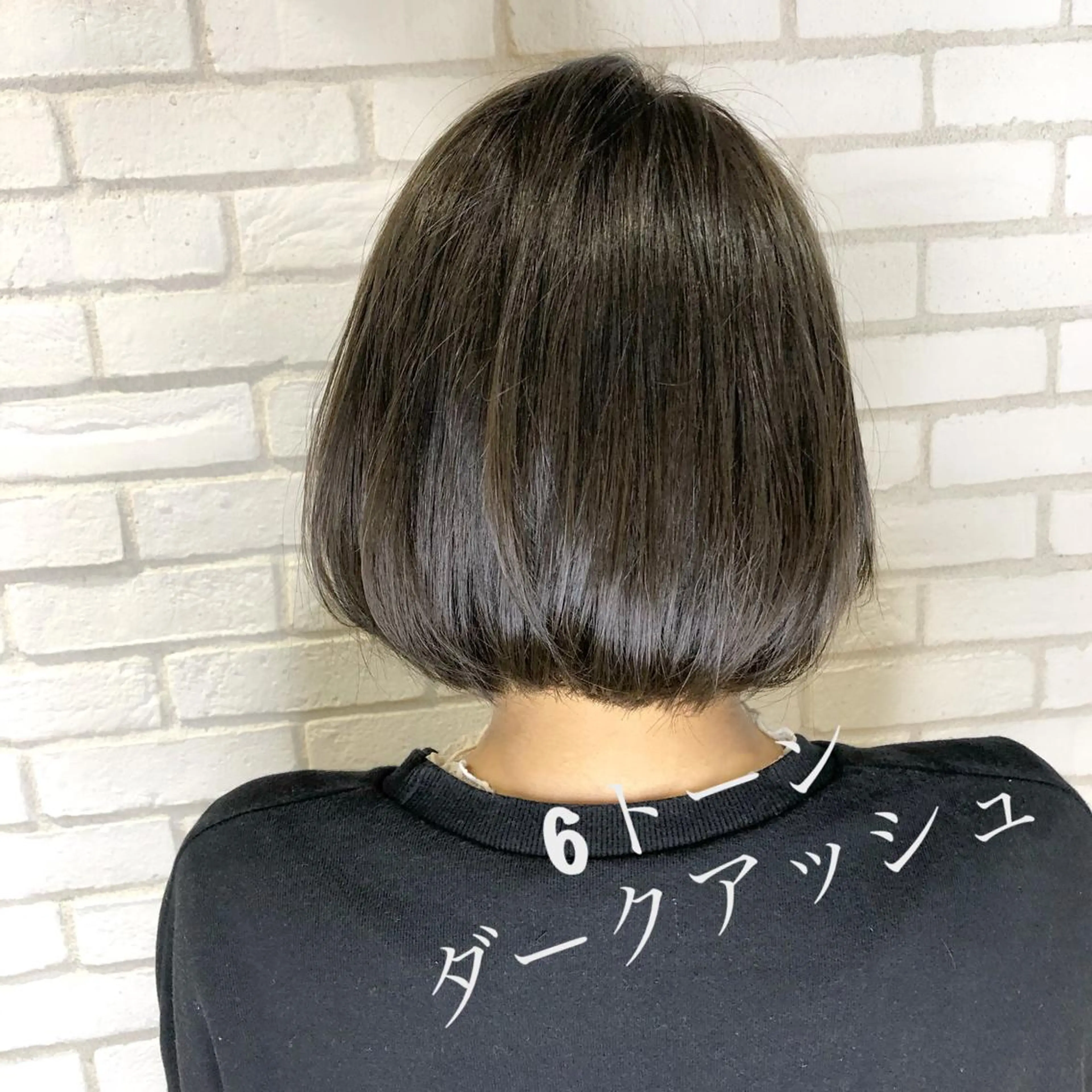 ショート カラー アッシュ ダークアッシュ GO TODAY シェアサロン 新宿Aura店所属・佐藤 高徳のヘアスタイル