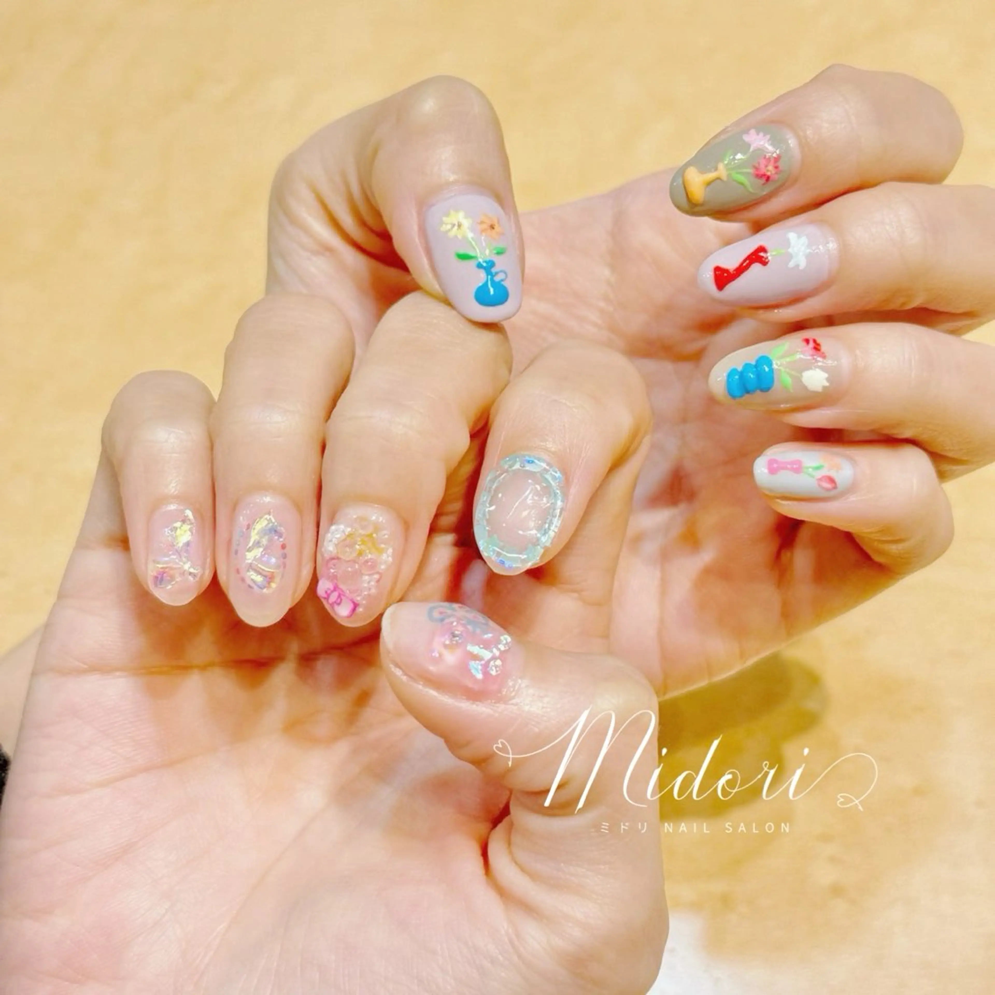 ネイル ハンドネイル ハンドケア M eiのネイルデザイン