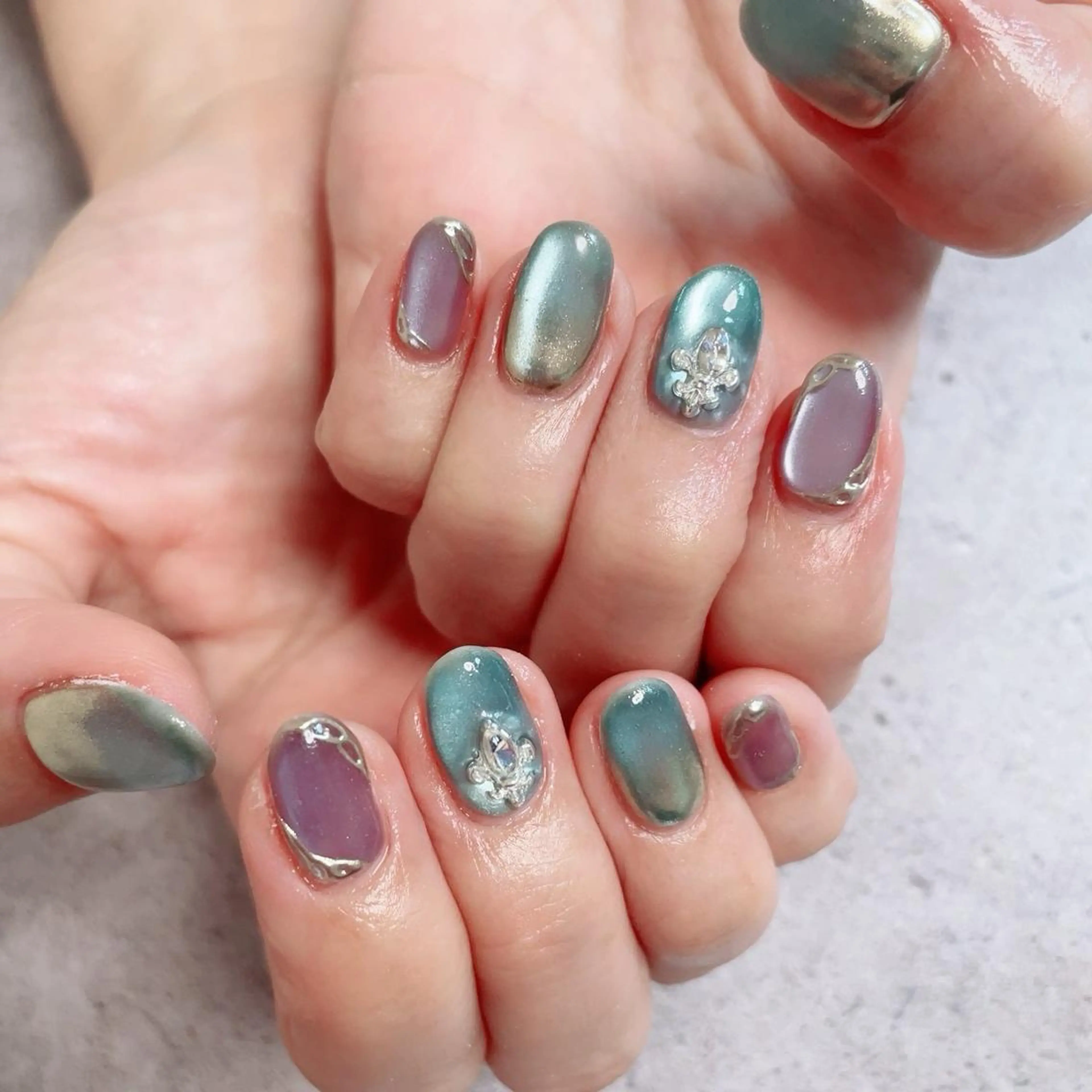 ネイル ハンドネイル 🩵Yun nail Salon 🩵のネイルデザイン