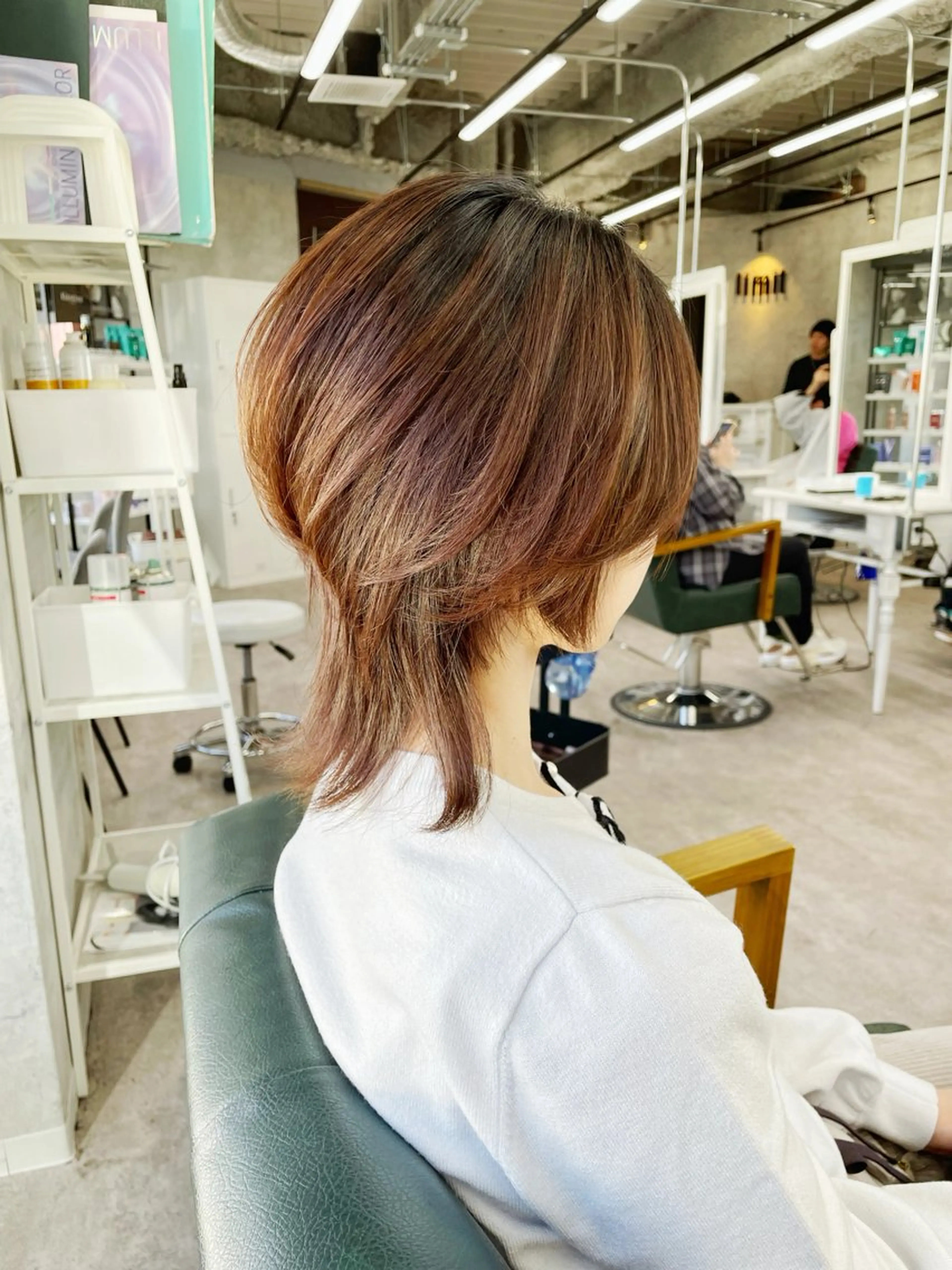 ショート パーマ カット 縮毛矯正 トリートメント ツヤ髪🌿‬髪質改善 🧸RYUGOのヘアスタイル