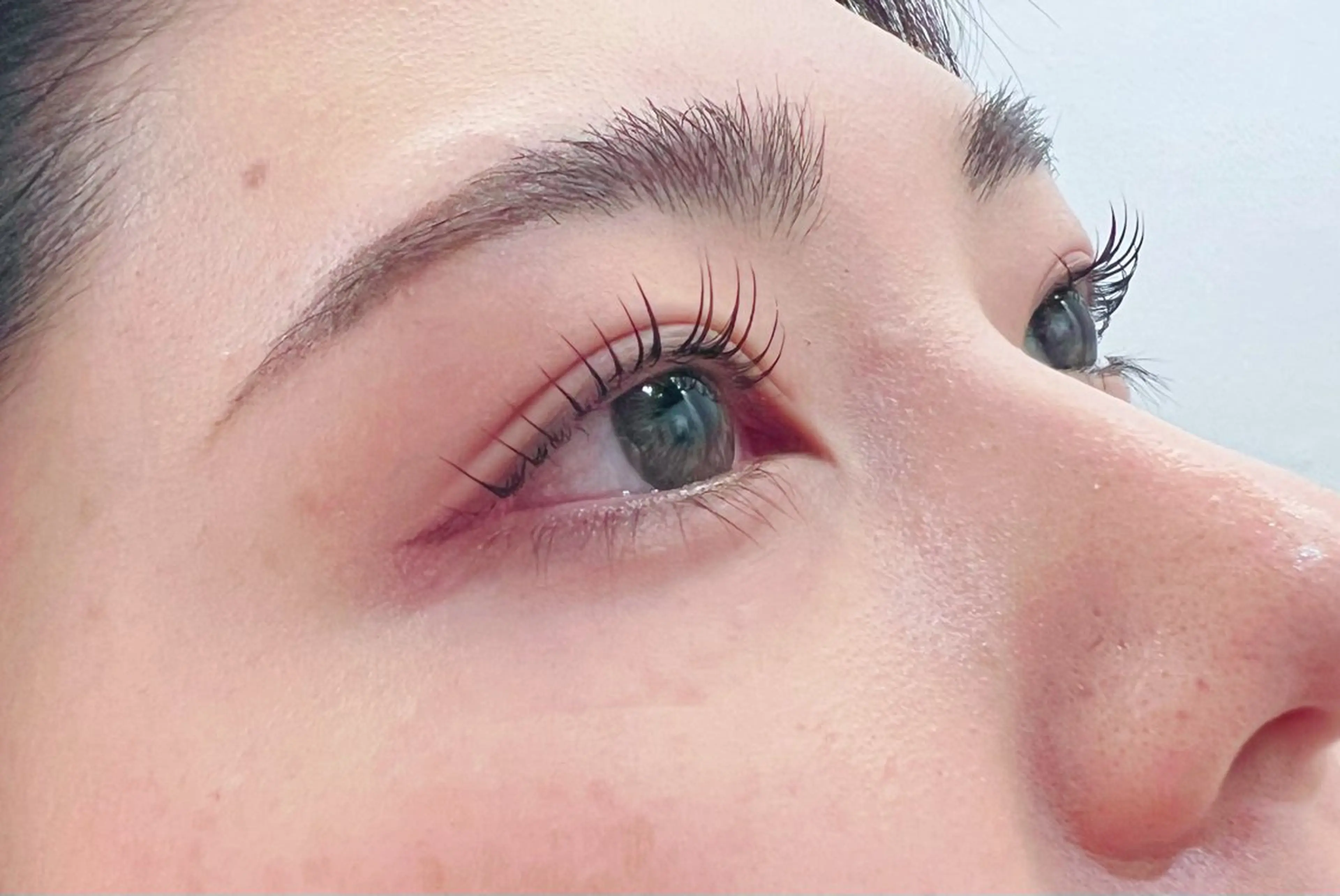 【ぱっちりしたお目元に👀】🩵立ち上げまつげパーマ🩵+お仕上げコーティング付き🩵の写真