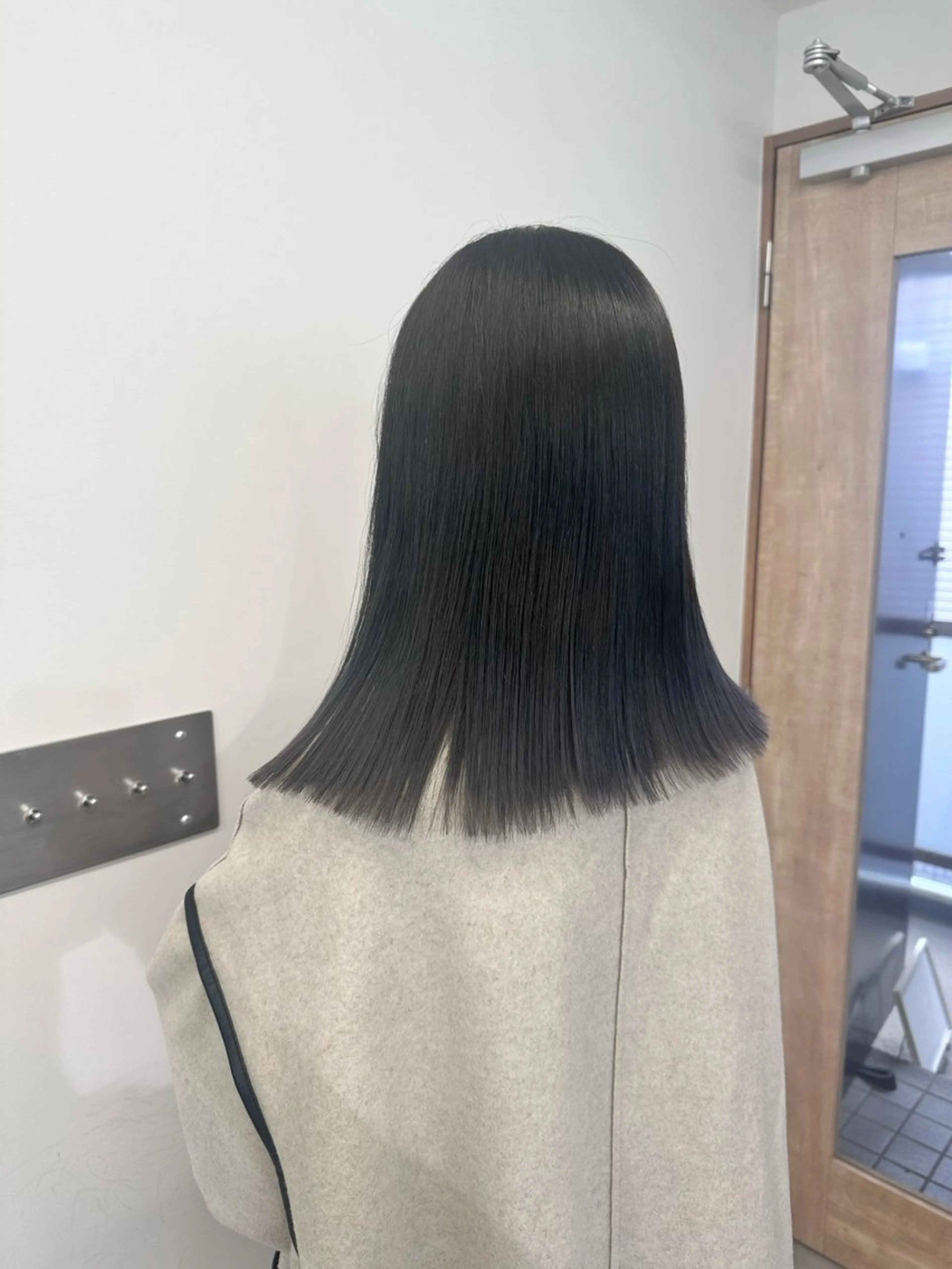 ミディアム カラー カット ヘアカラー ニュアンスパーマ/ ハイトーン/hinaのヘアスタイル