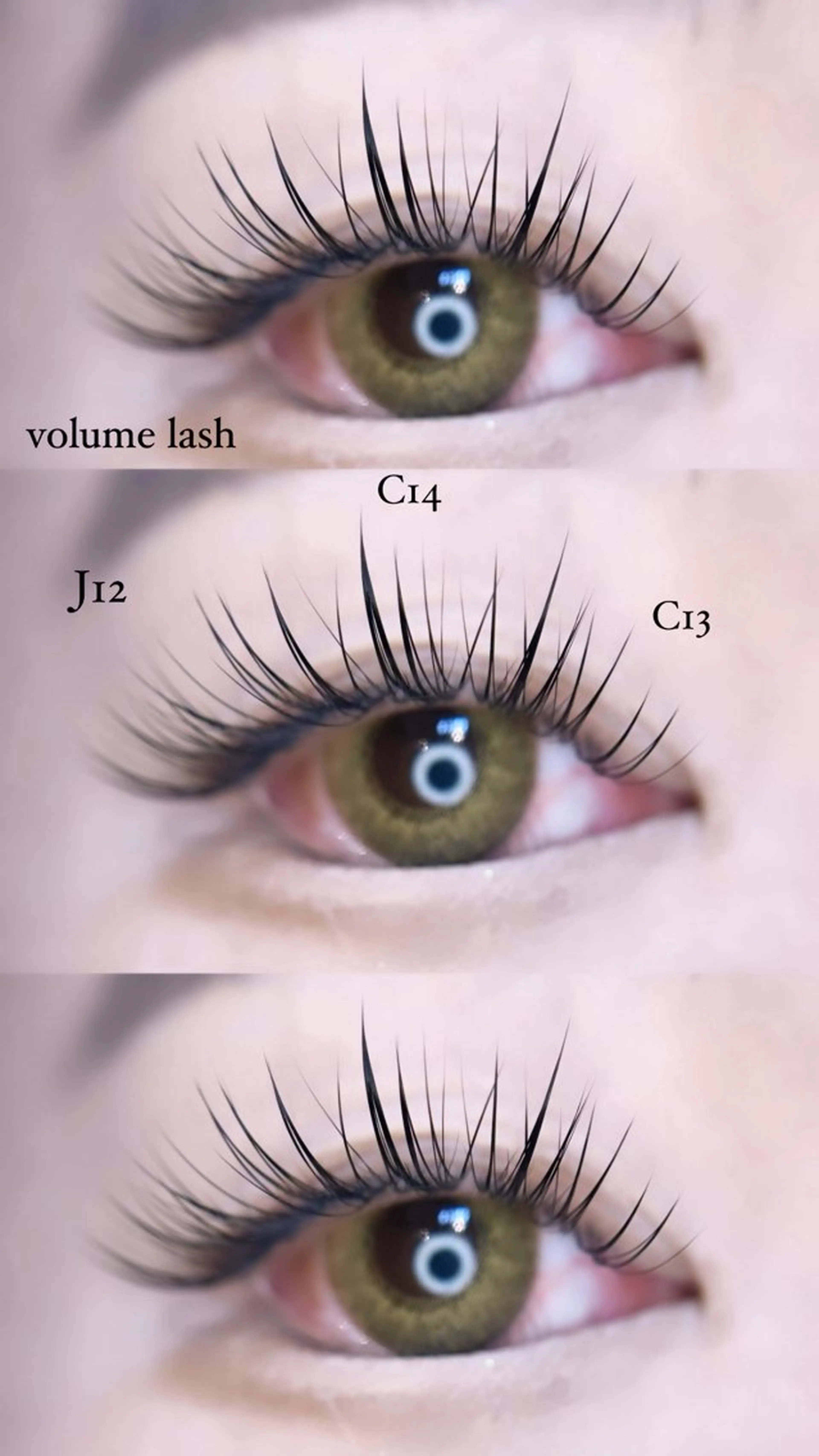 マツエク・マツパ ボリュームラッシュ Mercury curl　marieのマツエク・マツパデザイン